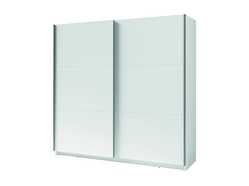 Armoire, garde-robe GOZU, 150 cm, 2 portes coulissantes, dressing complet avec penderie et étagéres, chêne sonoma