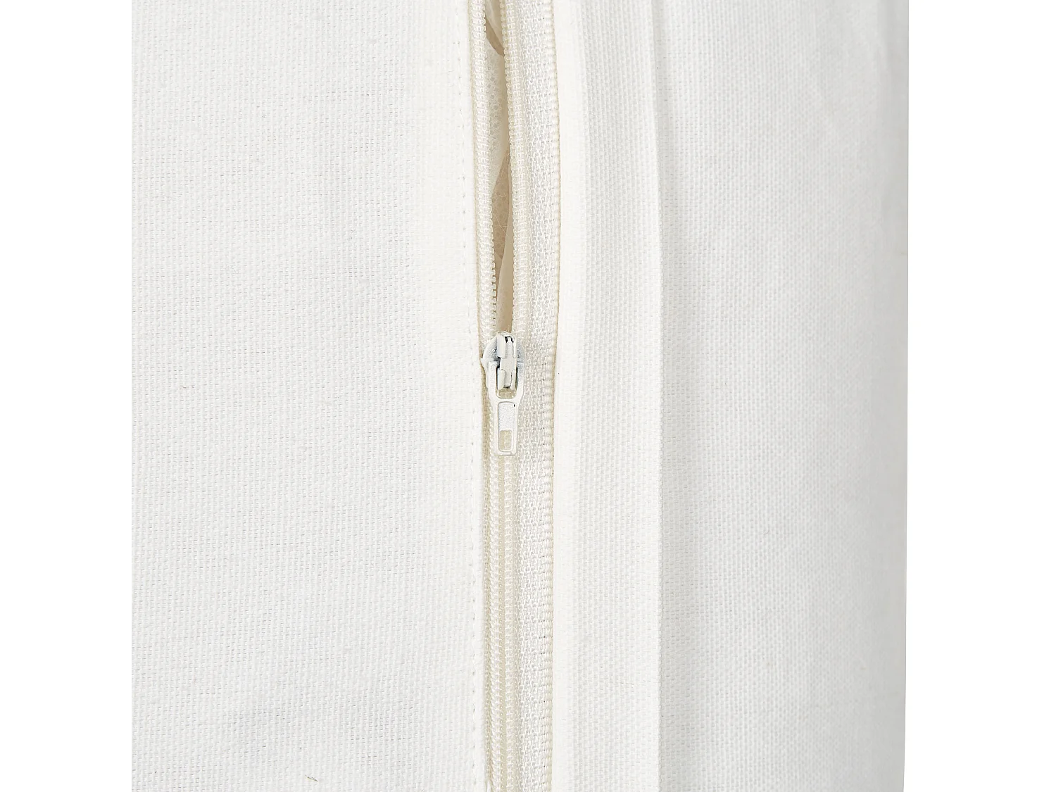 Conjunto de 2 cojines decorativos ARALES Algodón 45 x 45 cm Gris claro Patrón animal