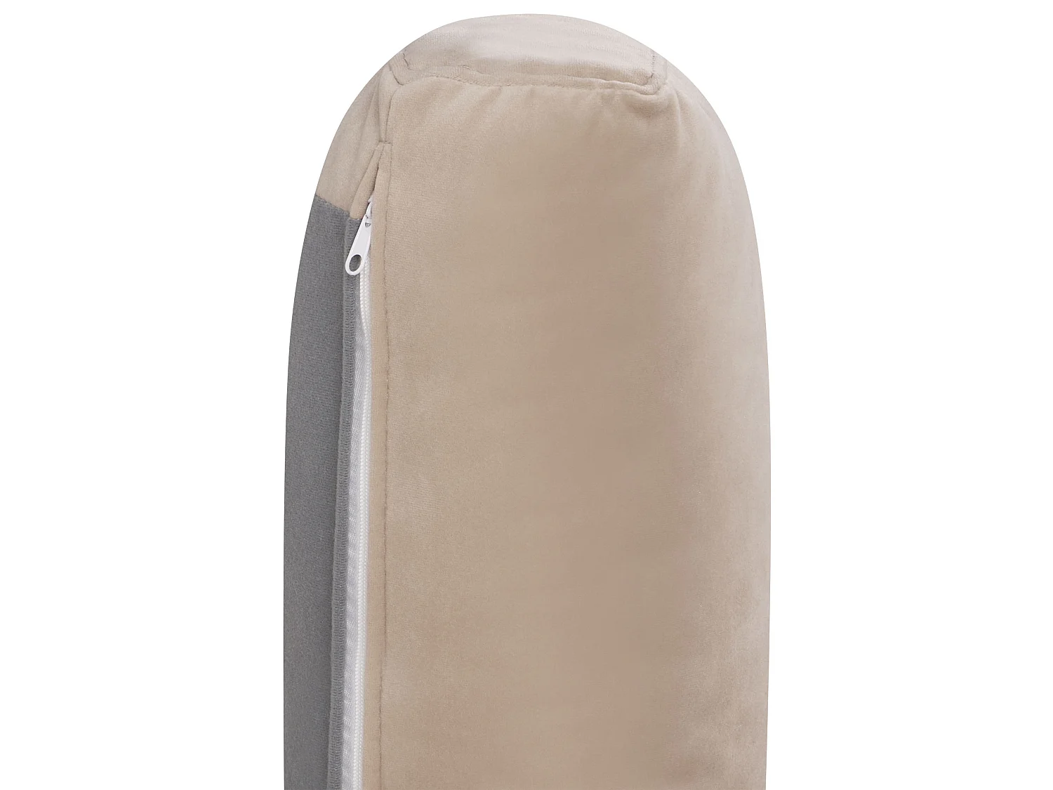 Canapé MAUNU Velours Beige sable 3 places