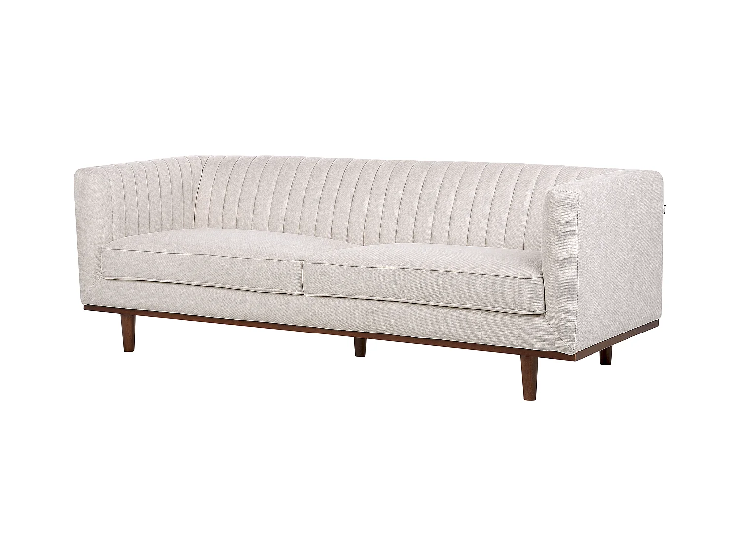 Canapé 3 places SKAULE Tissu Beige