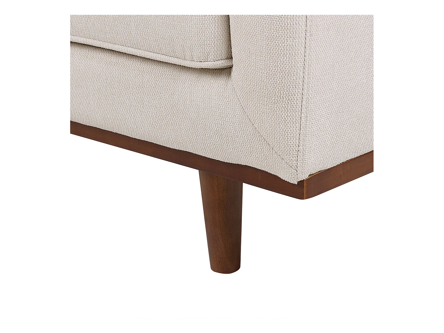 Canapé 3 places SKAULE Tissu Beige
