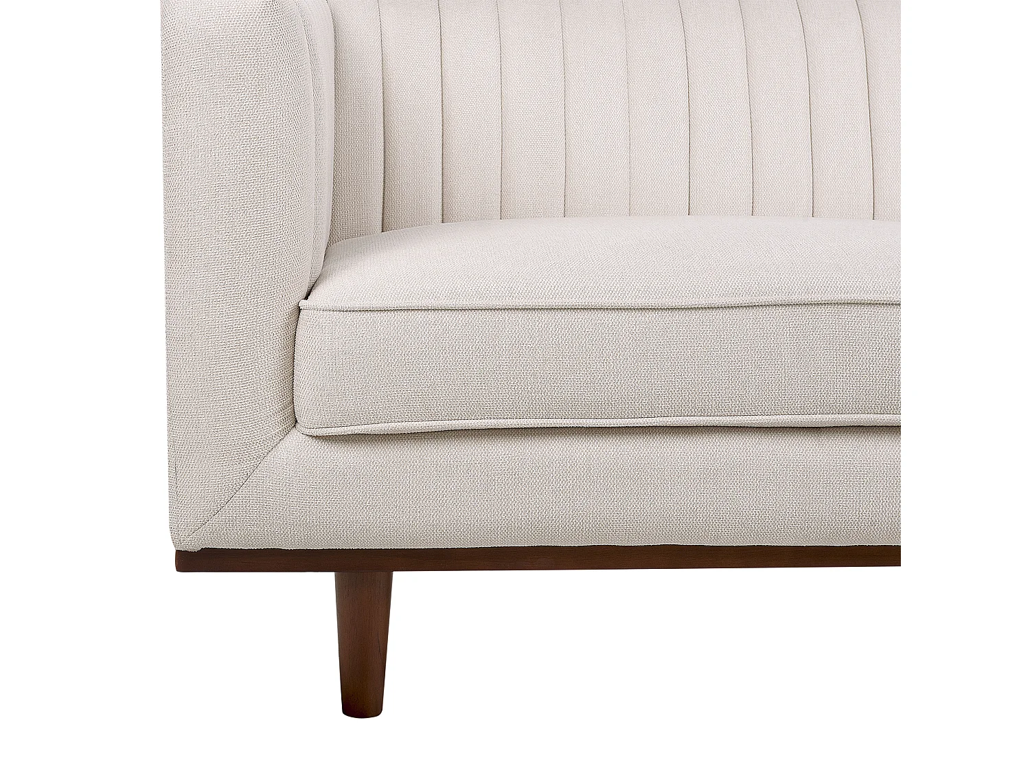 Bank SKAULE Stof Beige 3-zitter