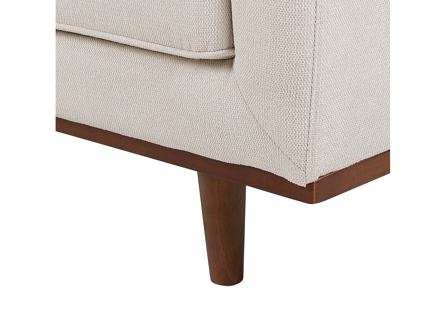 Bank SKAULE Stof Beige 3-zitter