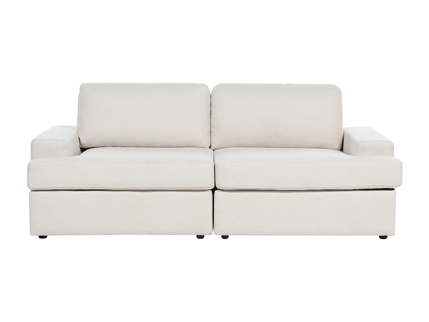 Canapé 3 places ALLA Tissu Beige clair