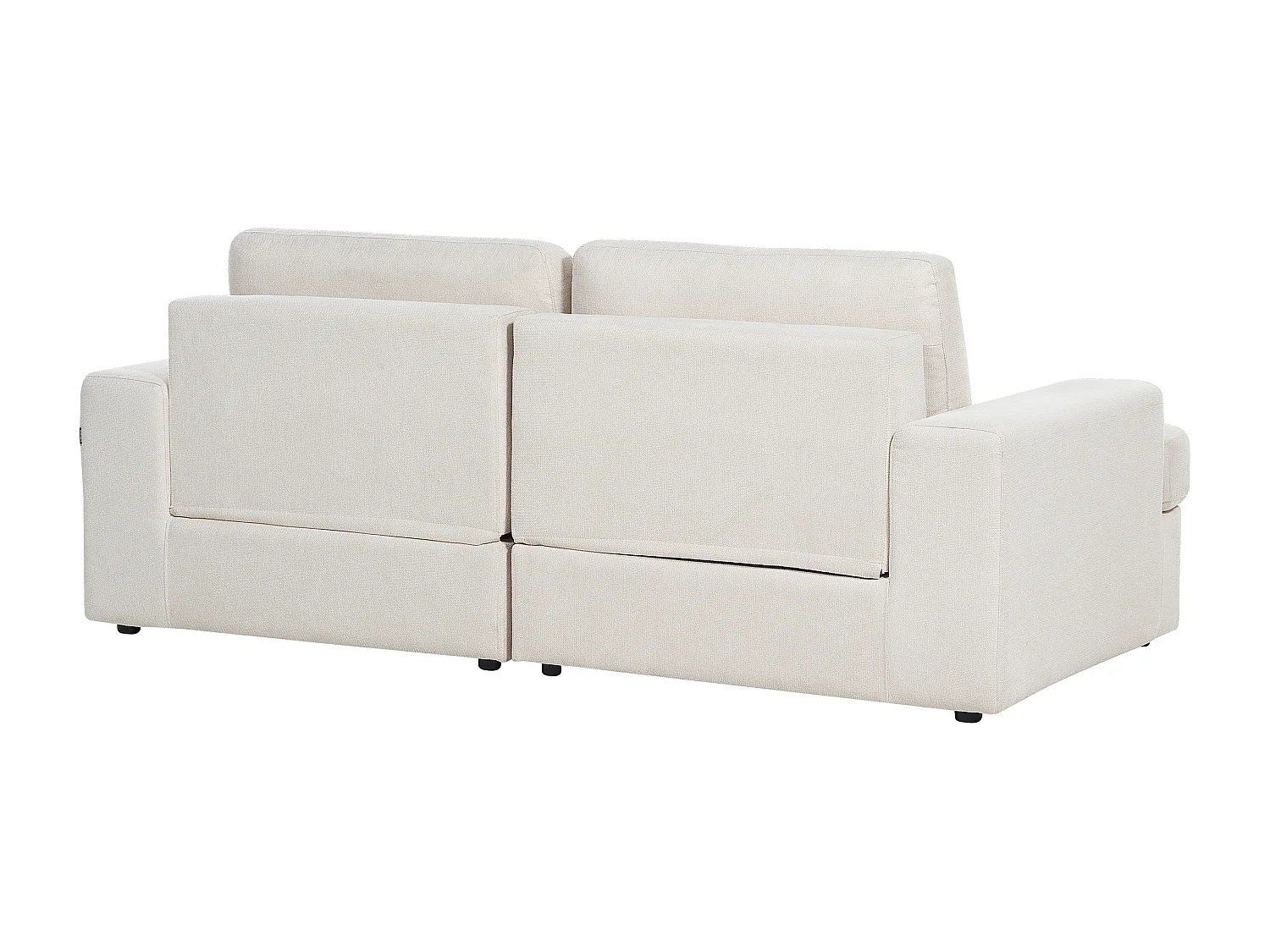 Canapé 3 places ALLA Tissu Beige clair