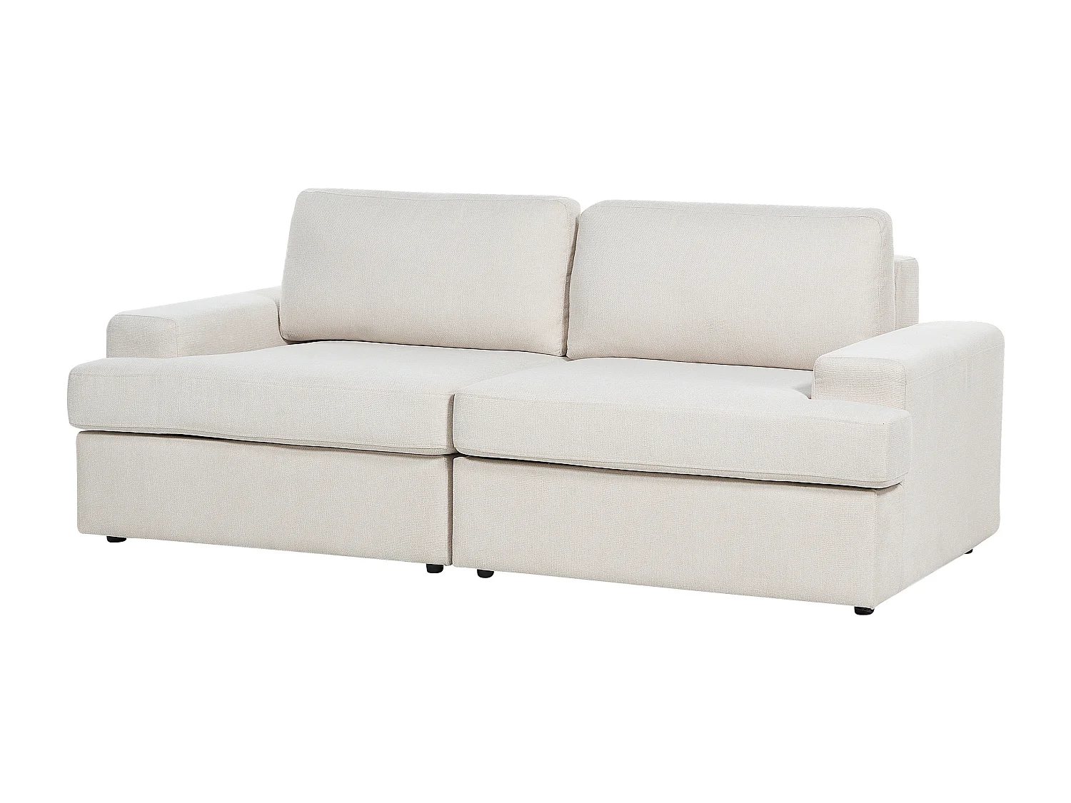 Sofa ALLA Jasnobeżowy dla 3 osób