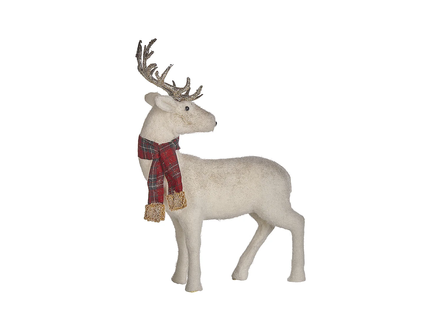 Accessoire Décoratif MUSTOLA Renne 51 cm Blanc