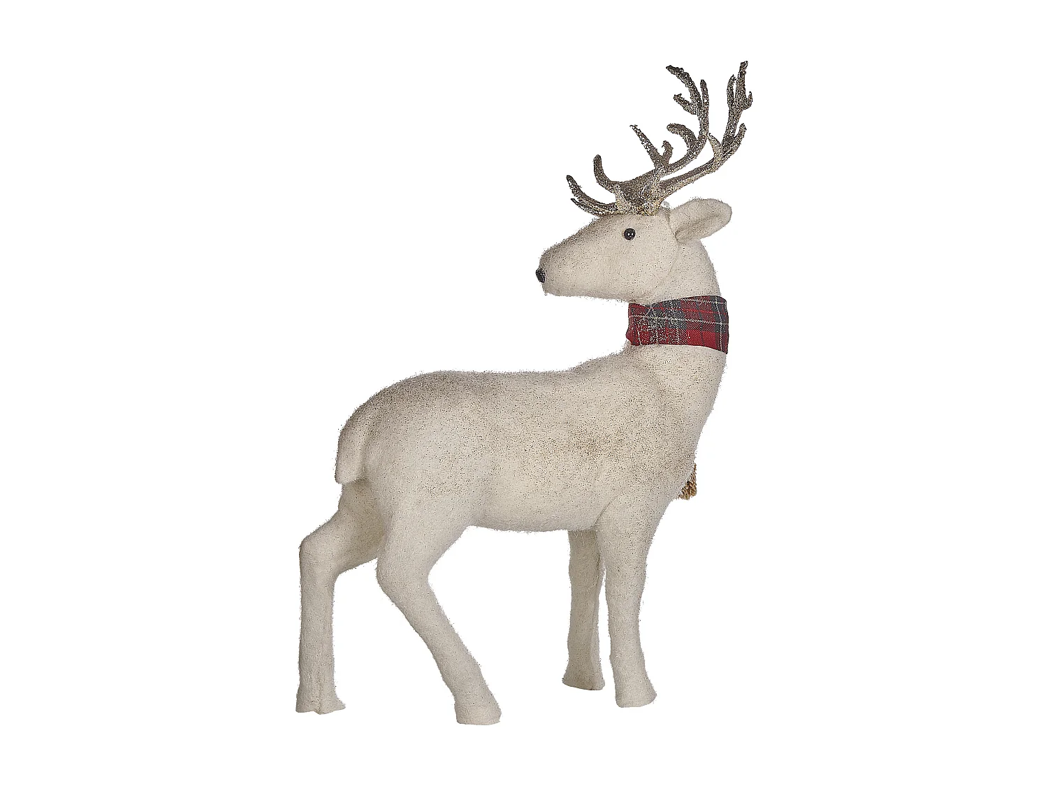 Accessoire Décoratif MUSTOLA Renne 51 cm Blanc