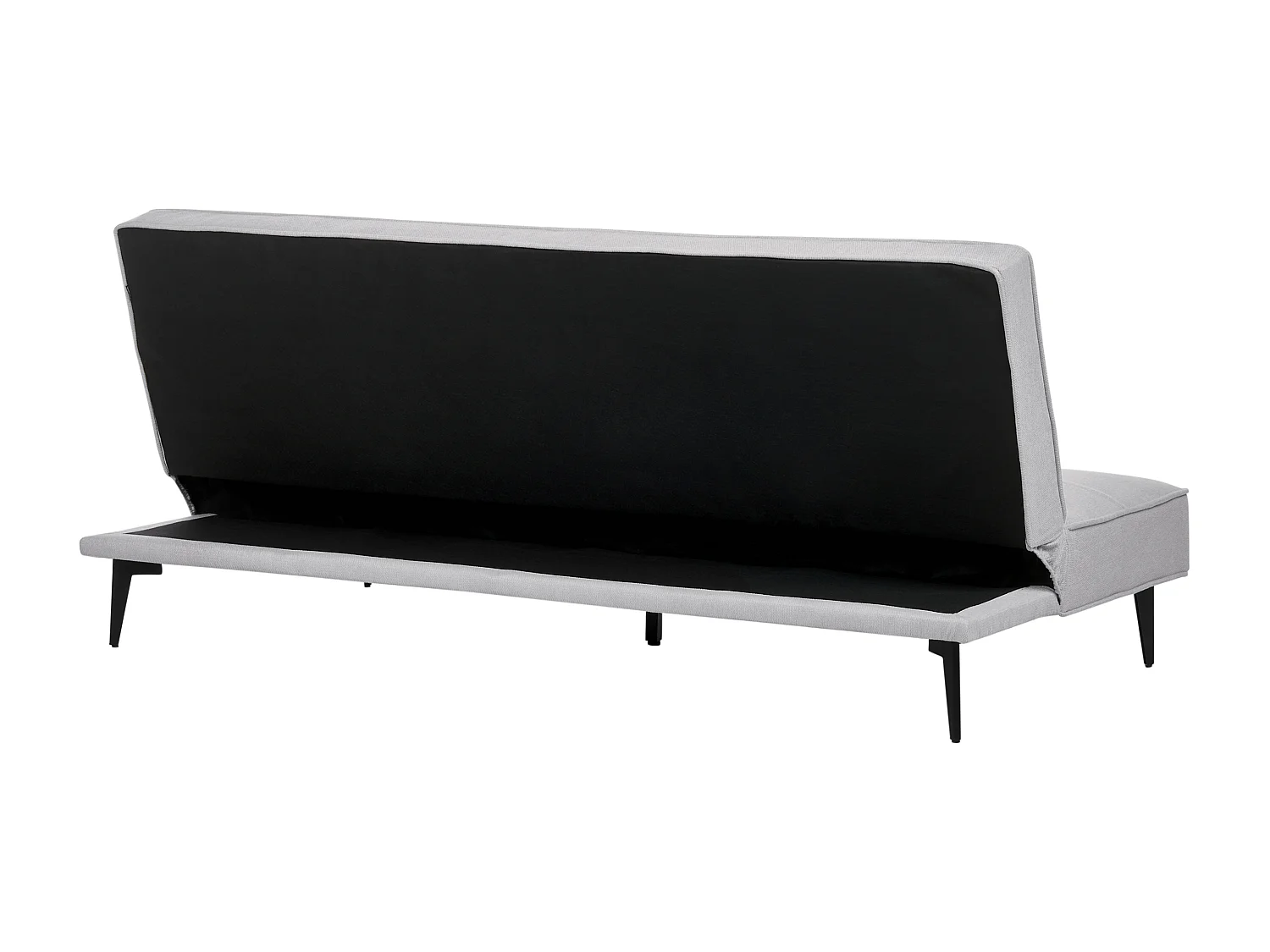 Sofá-cama ESSVIK Tecido Cinzento claro 3 lugares