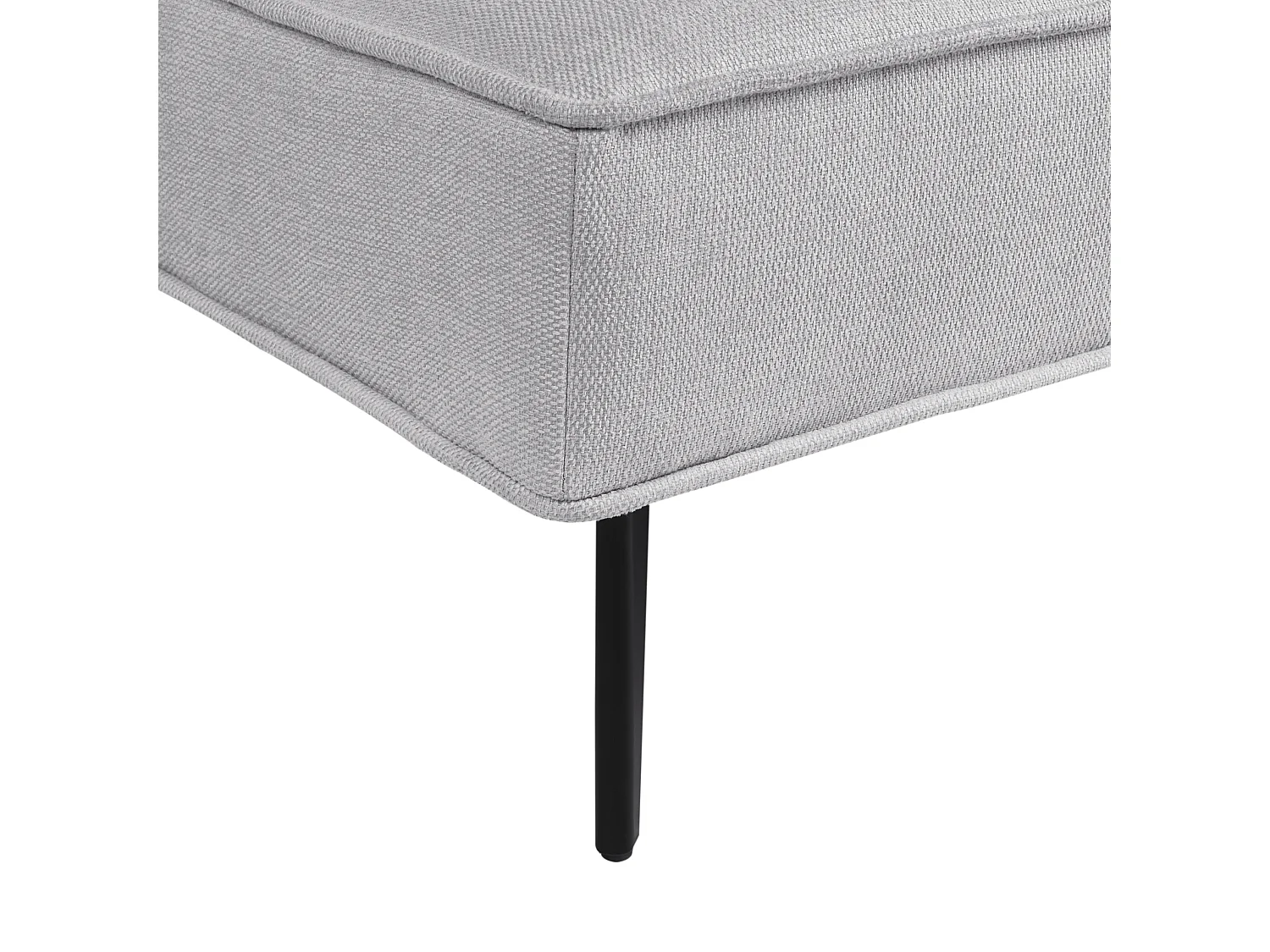 Sofá-cama ESSVIK Tecido Cinzento claro 3 lugares