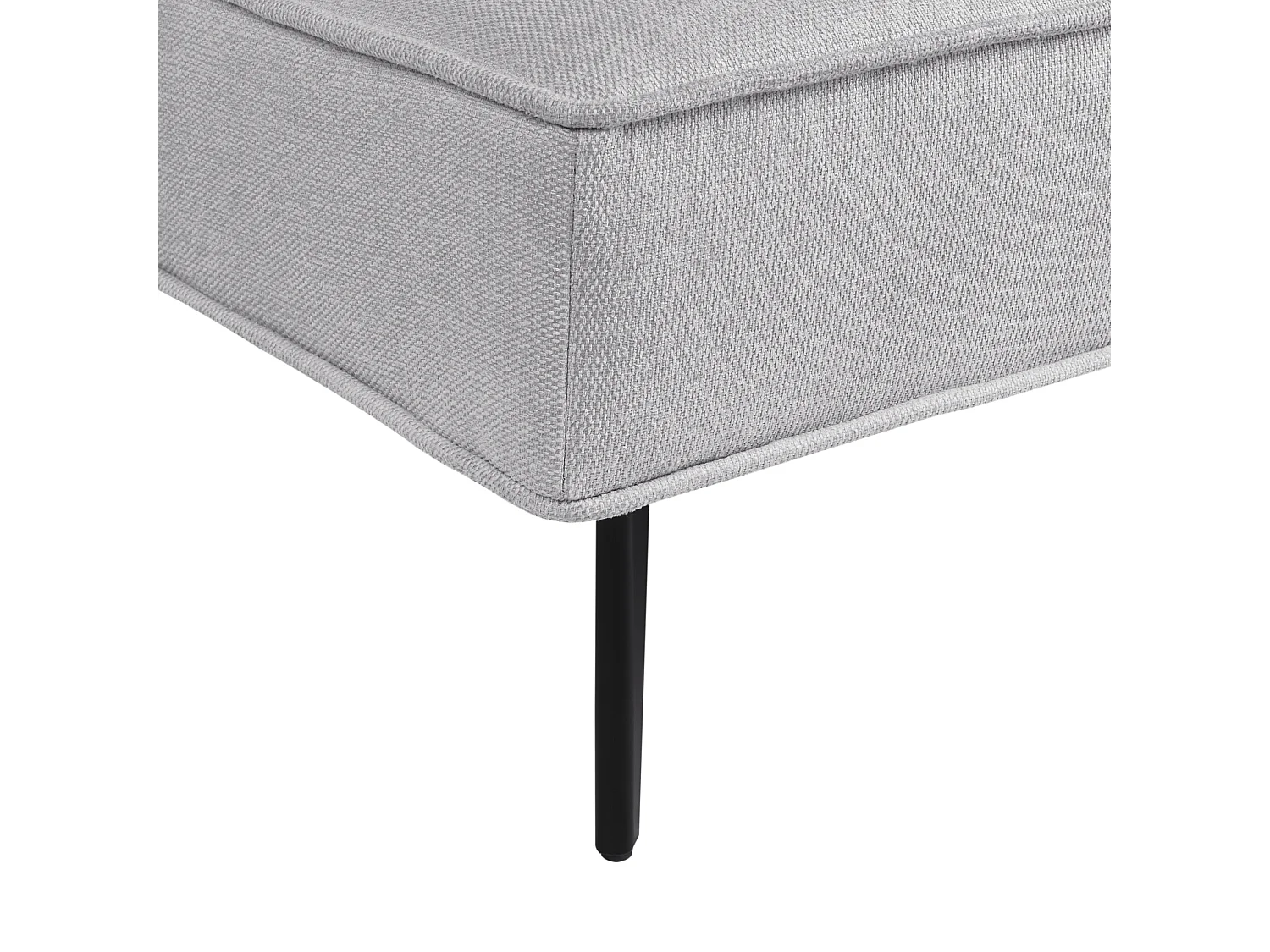 Slaapbank ESSVIK Stof Lichtgrijs 3-zitter