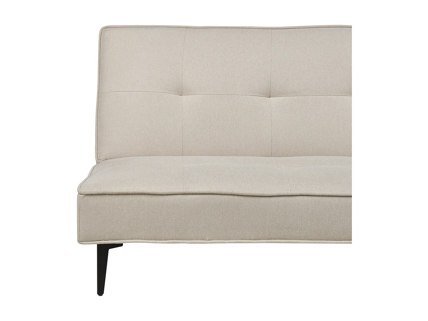 Canapé-lit ESSVIK Tissu Beige clair 3 places