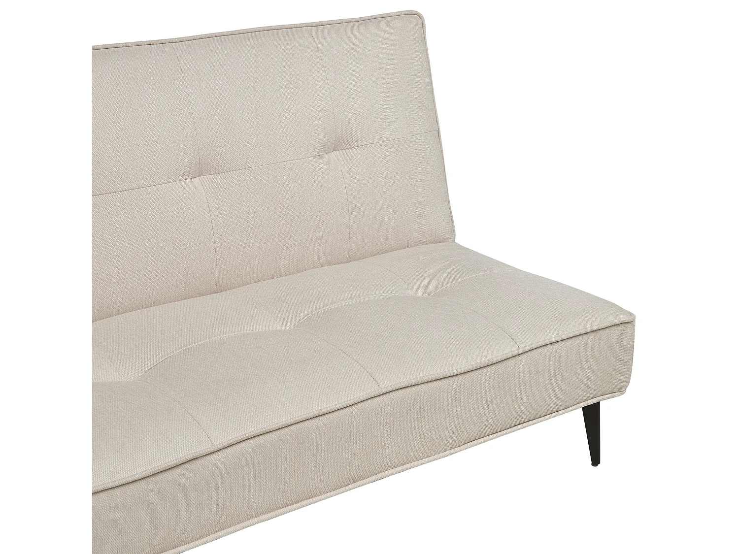 Canapé-lit ESSVIK Tissu Beige clair 3 places