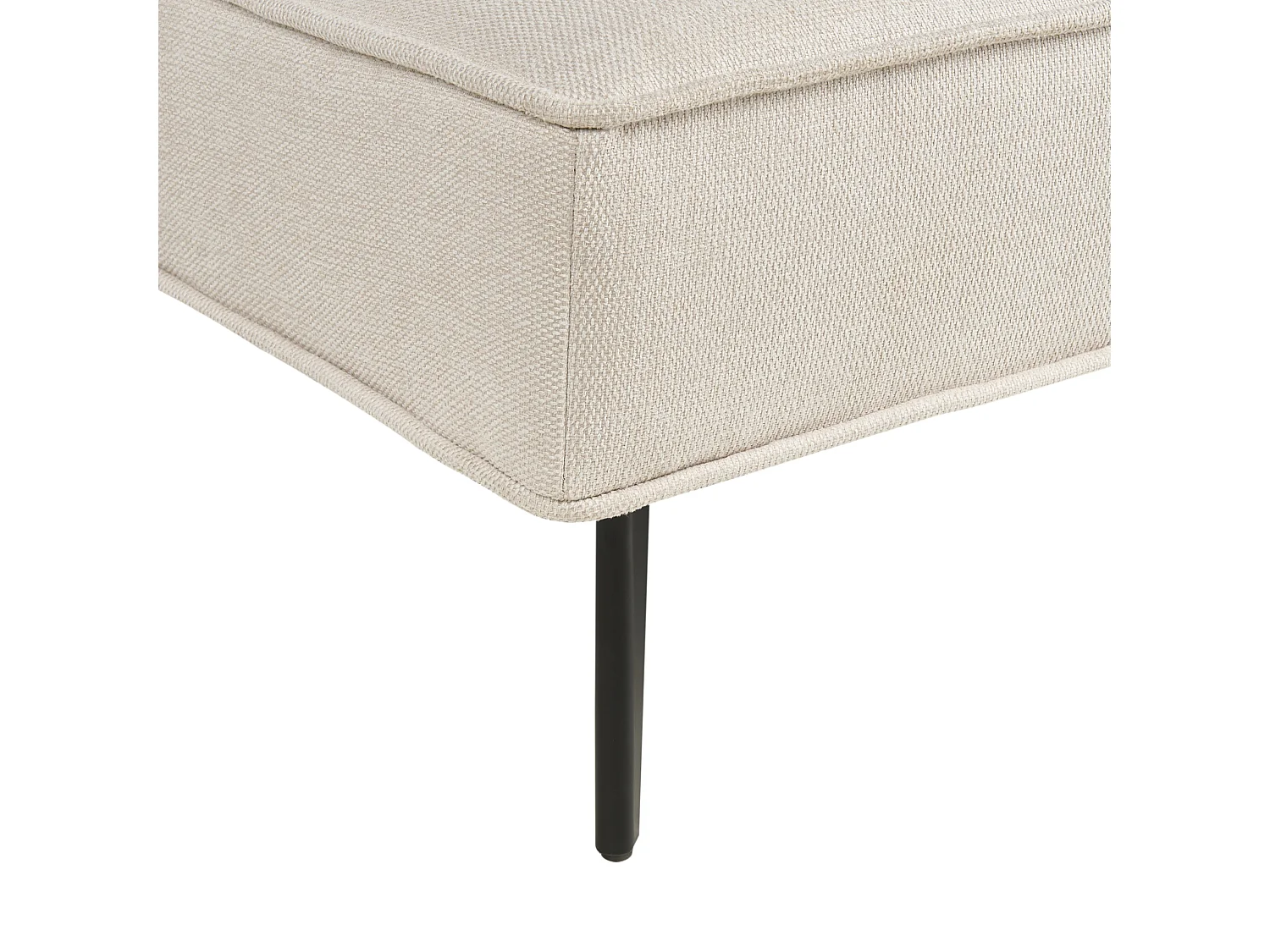 Canapé-lit ESSVIK Tissu Beige clair 3 places