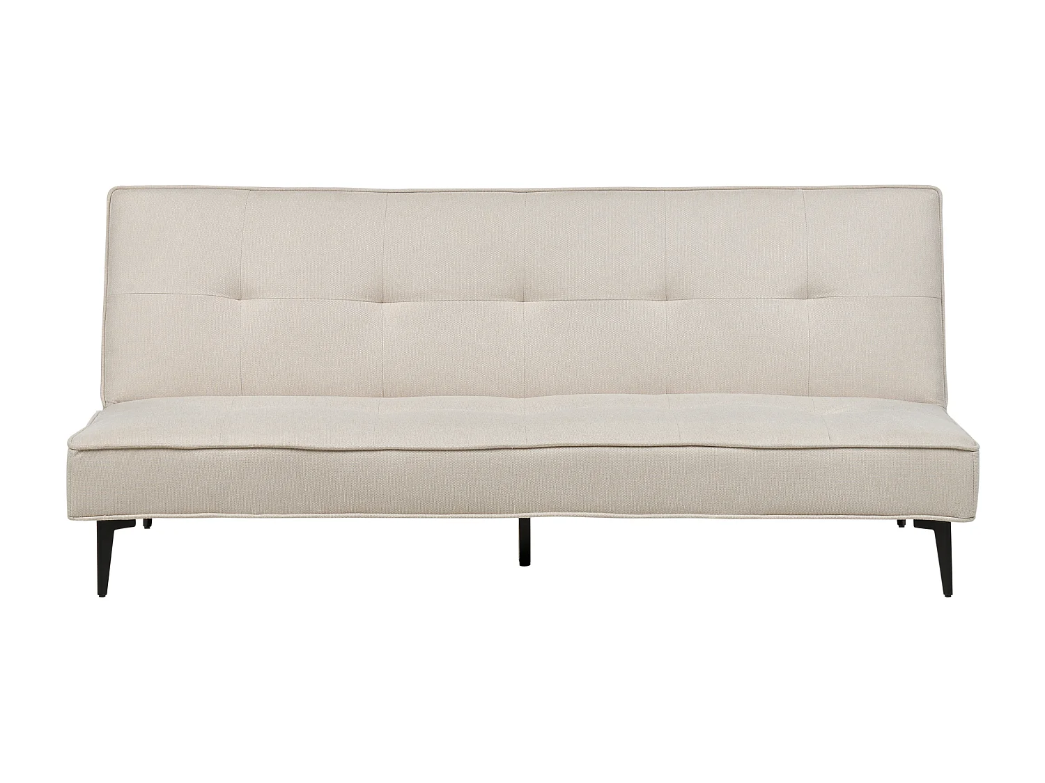 Canapé-lit ESSVIK Tissu Beige clair 3 places