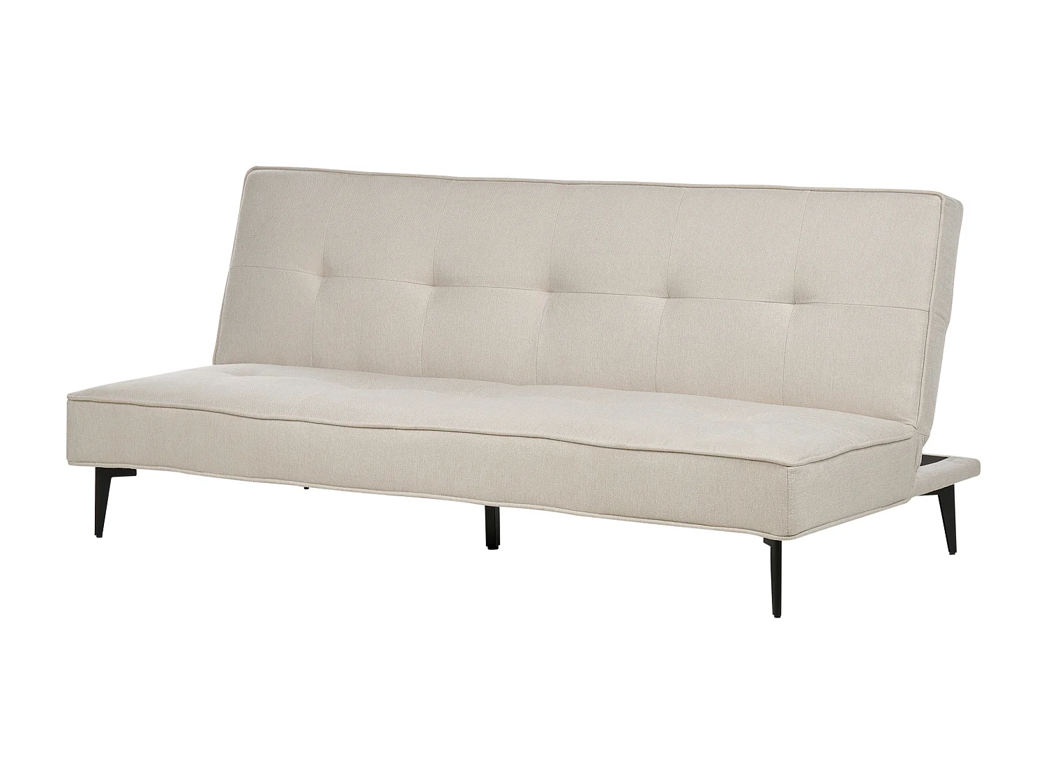 Canapé-lit ESSVIK Tissu Beige clair 3 places