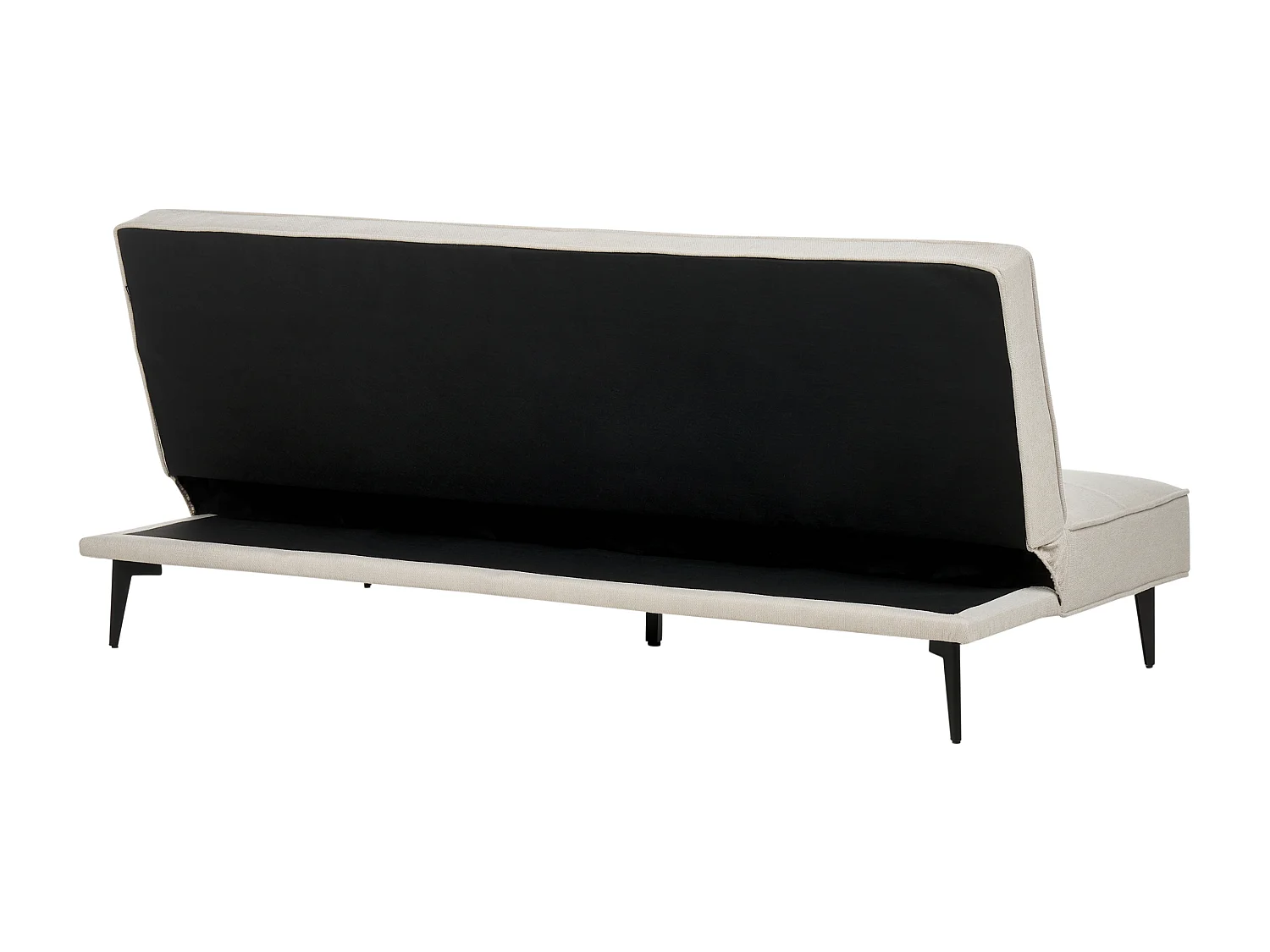 Canapé-lit ESSVIK Tissu Beige clair 3 places