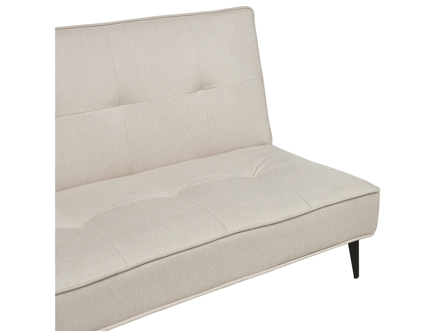 Canapé-lit ESSVIK Tissu Beige clair 3 places