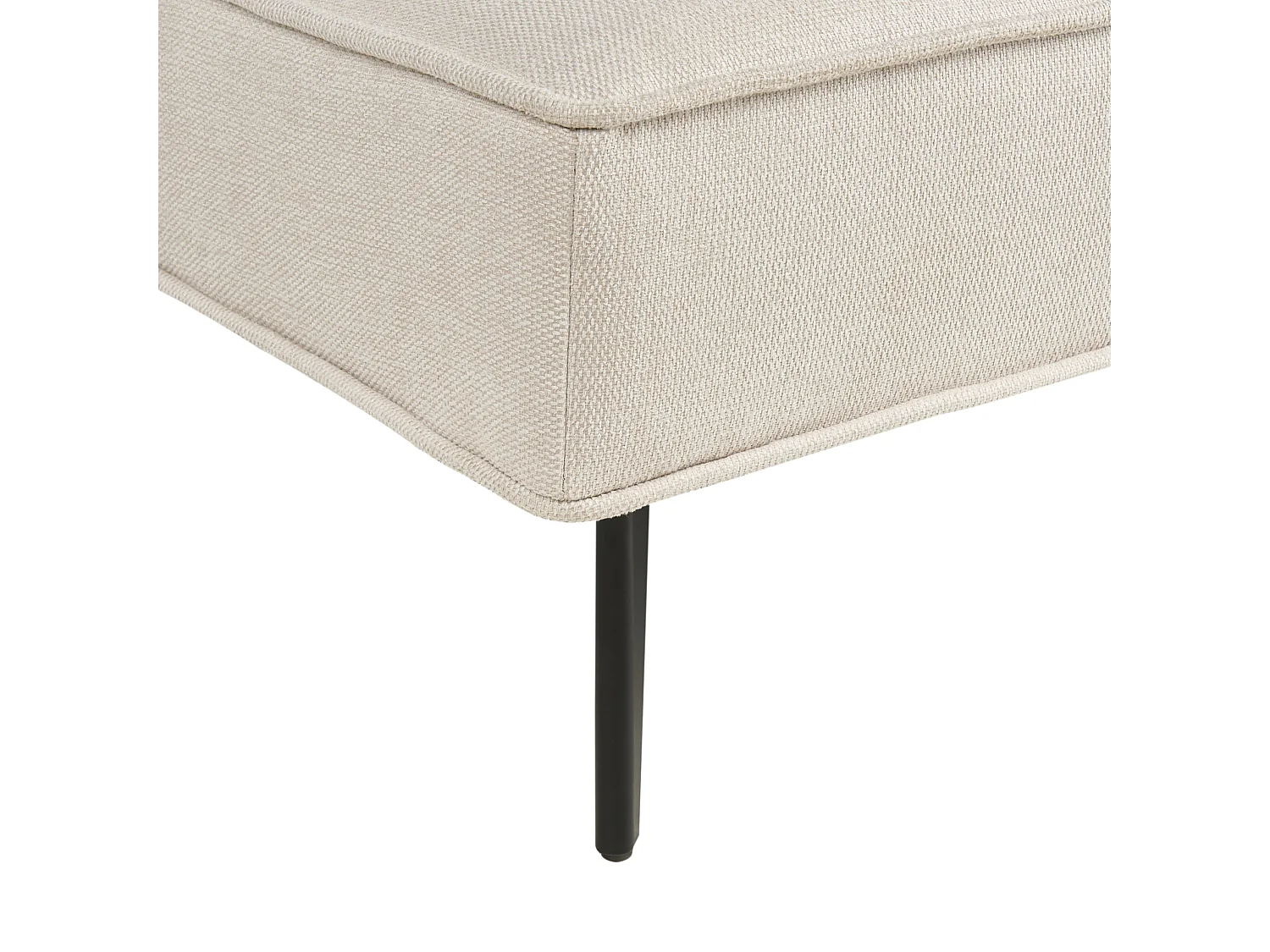 Canapé-lit ESSVIK Tissu Beige clair 3 places