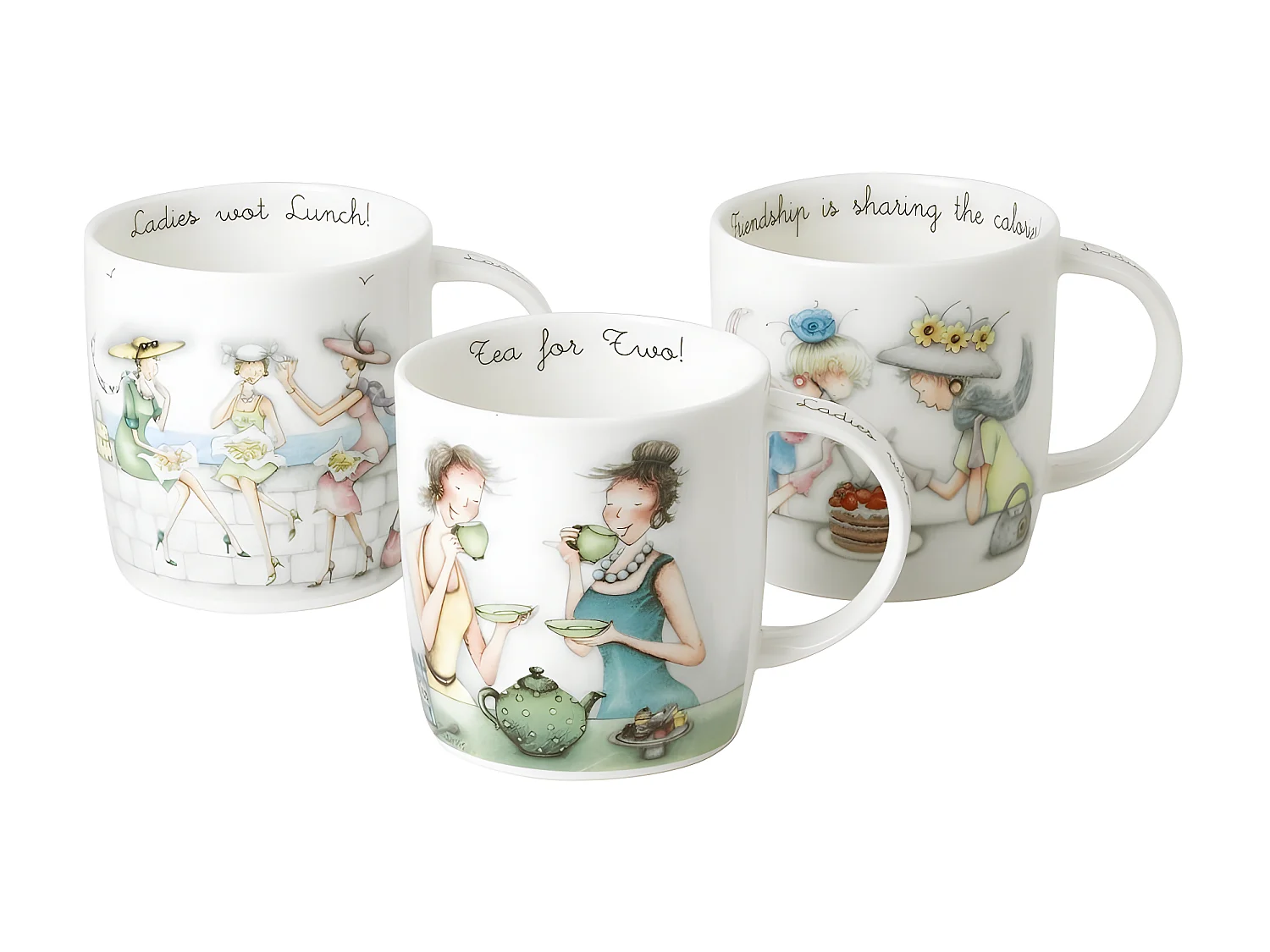 Mug 38 cl Tea time (lot de 3)
