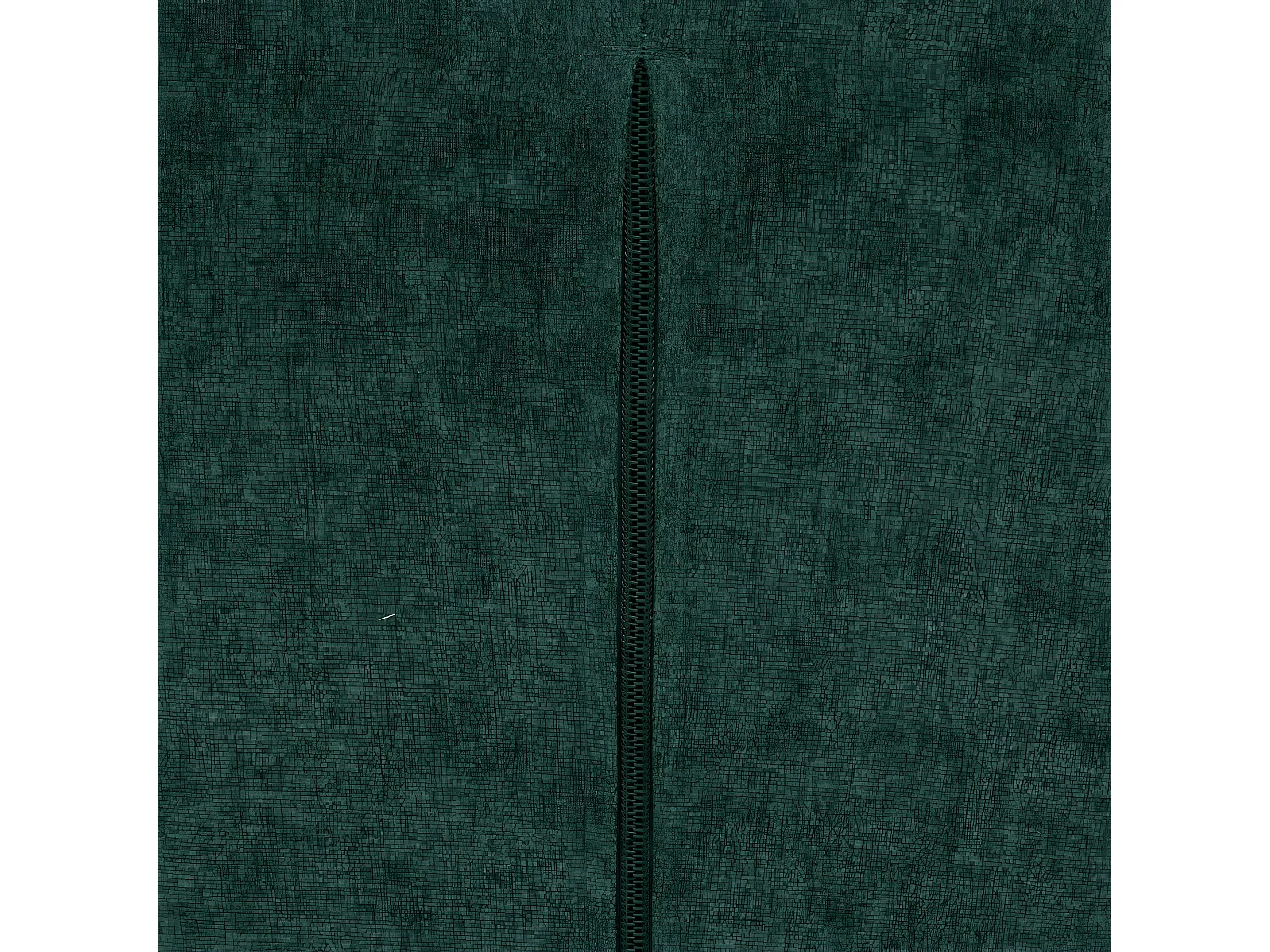 Fauteuil chauffeuse tissu chiné Vert Cèdre