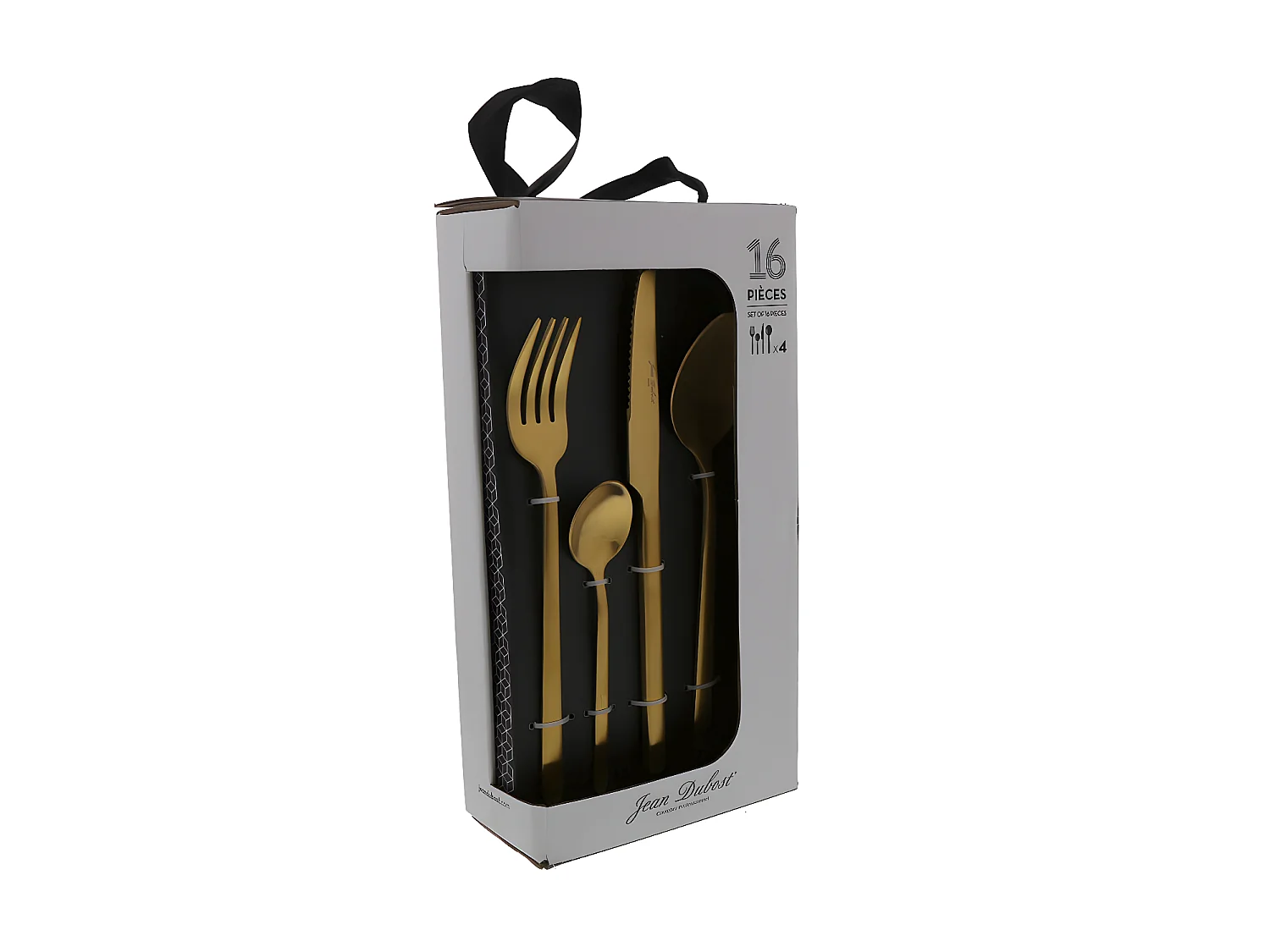 Ménagère 16 pièces Anuradha Doré