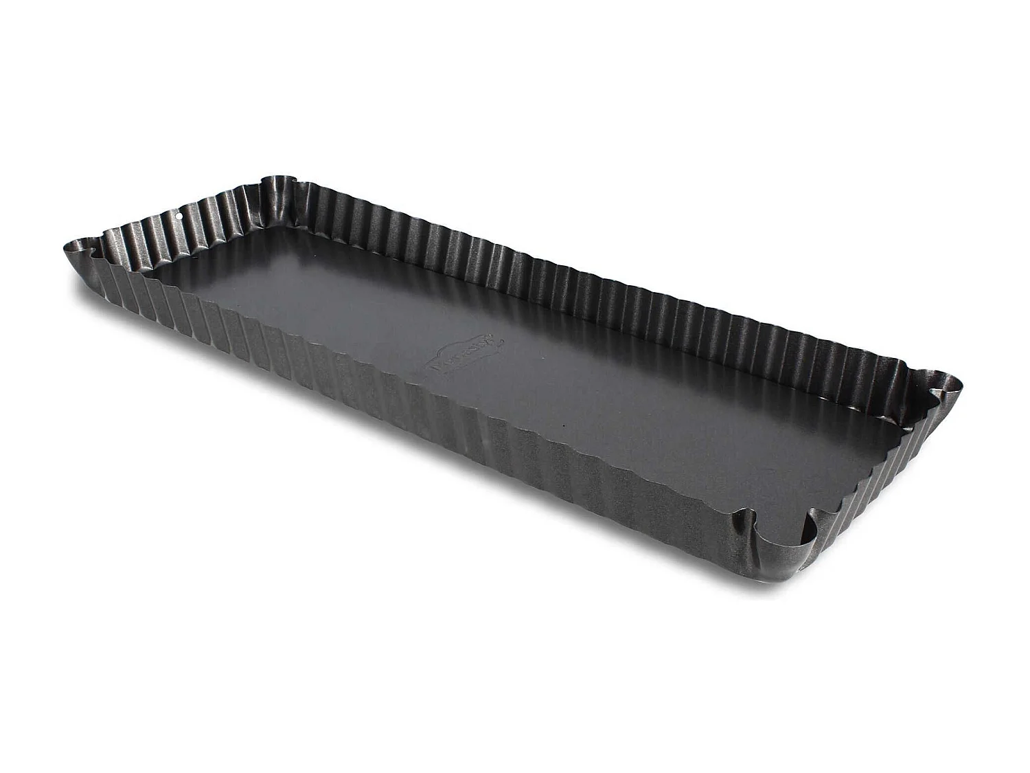 Menastyl - Moule à Tarte Rectangulaire En Acier Carbone Amandine