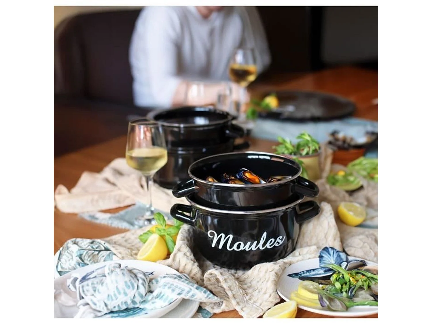 Menastyl - Marmite A  Moule 24cm Avec Ecriture