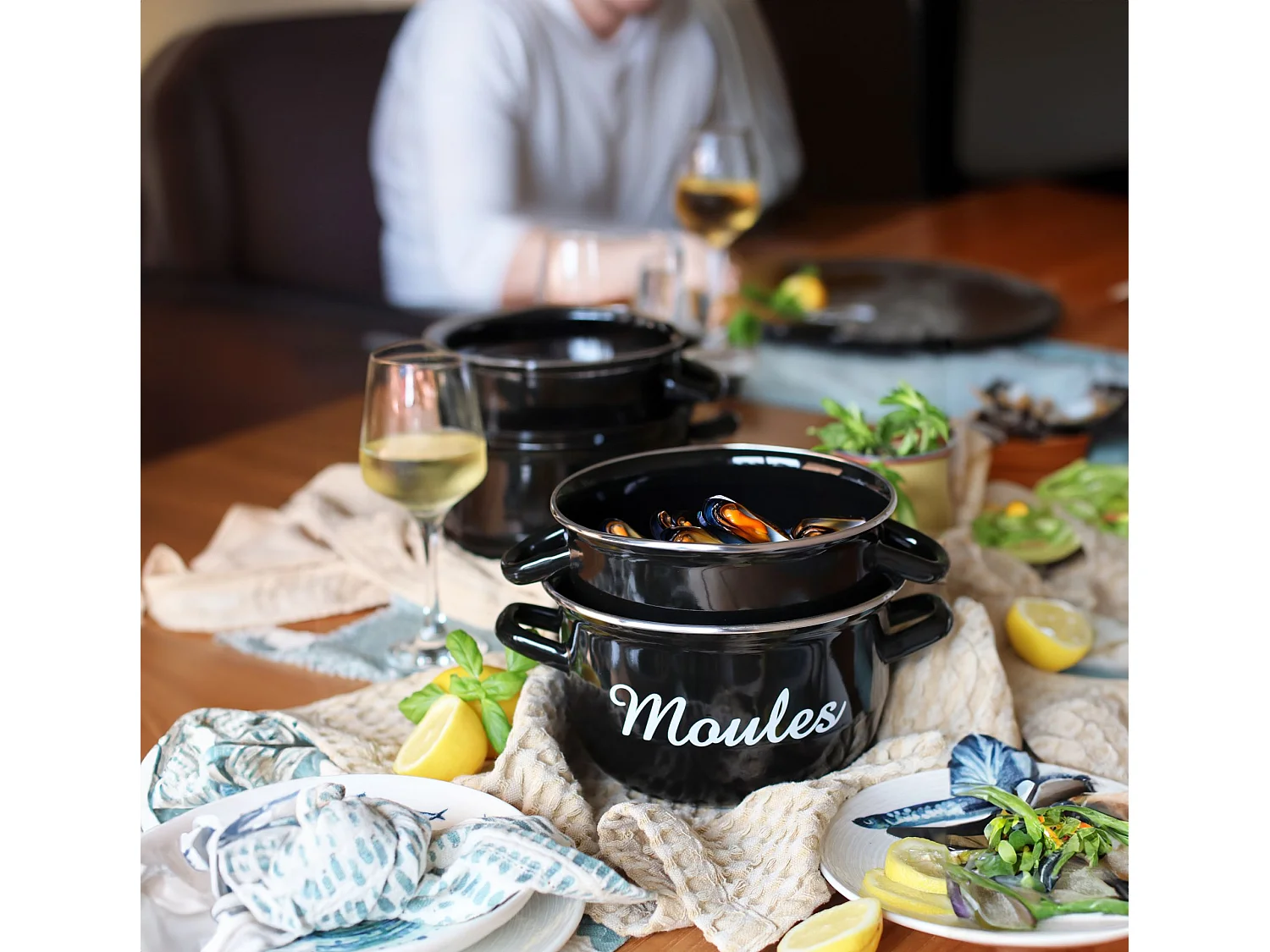 Menastyl - Marmite A  Moule 24cm Avec Ecriture