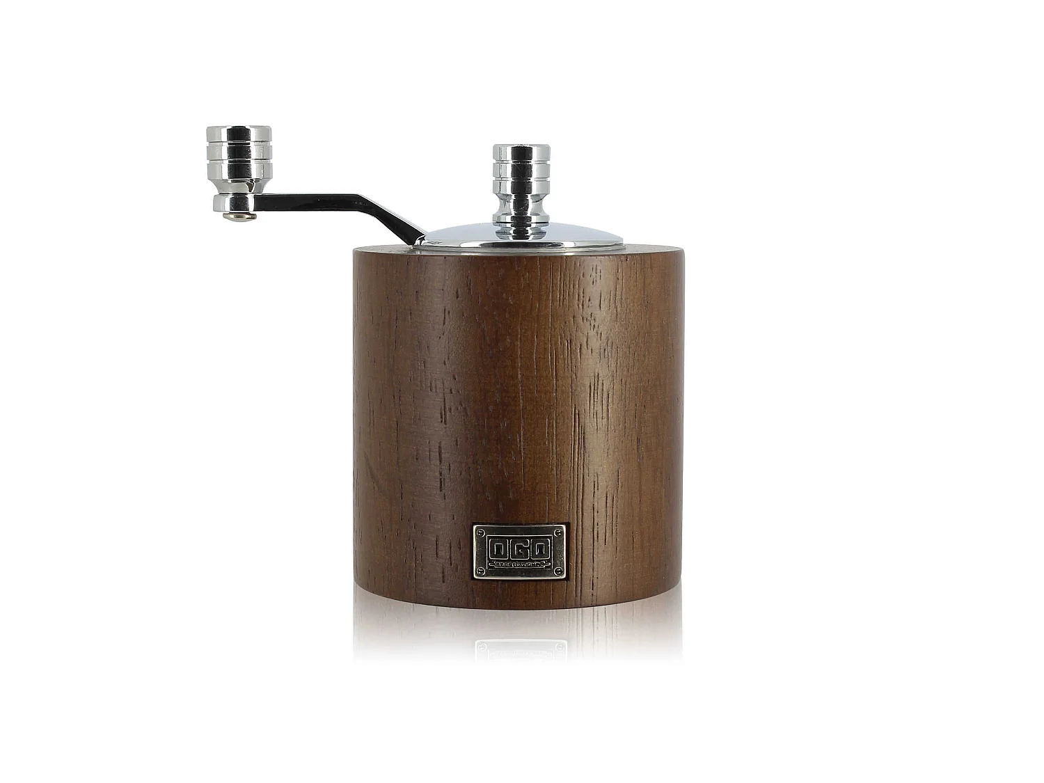 Ogo Living - Moulin A Poivre A Manivelle Inox 9cm