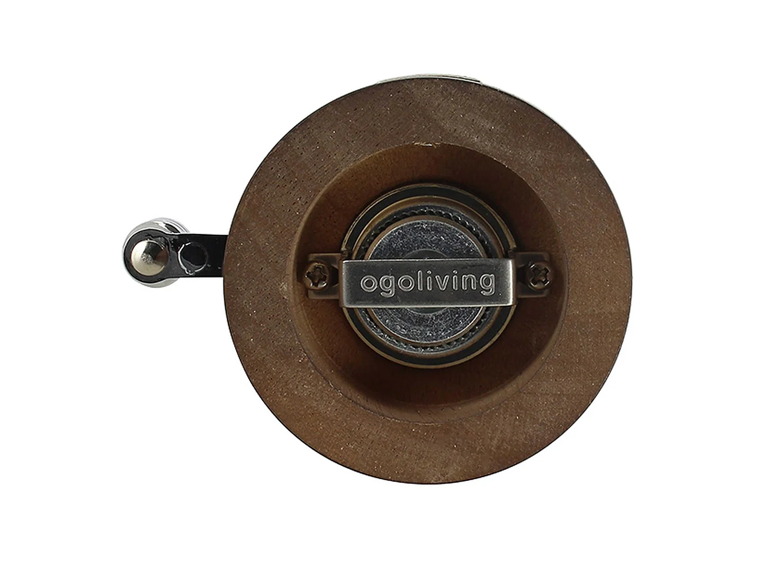 Ogo Living - Moulin A Poivre A Manivelle Inox 9cm