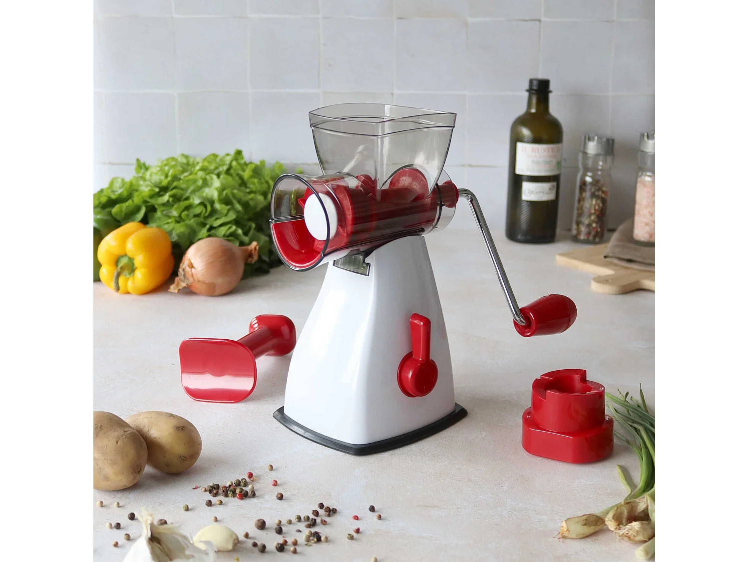 Menastyl - Hachoir A  Viande Alix Manuel Et Sa Presse