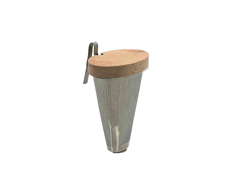 Ogo Living - Infuseur A The Sven En Acier Inoxydable Avec Couvercle Bois