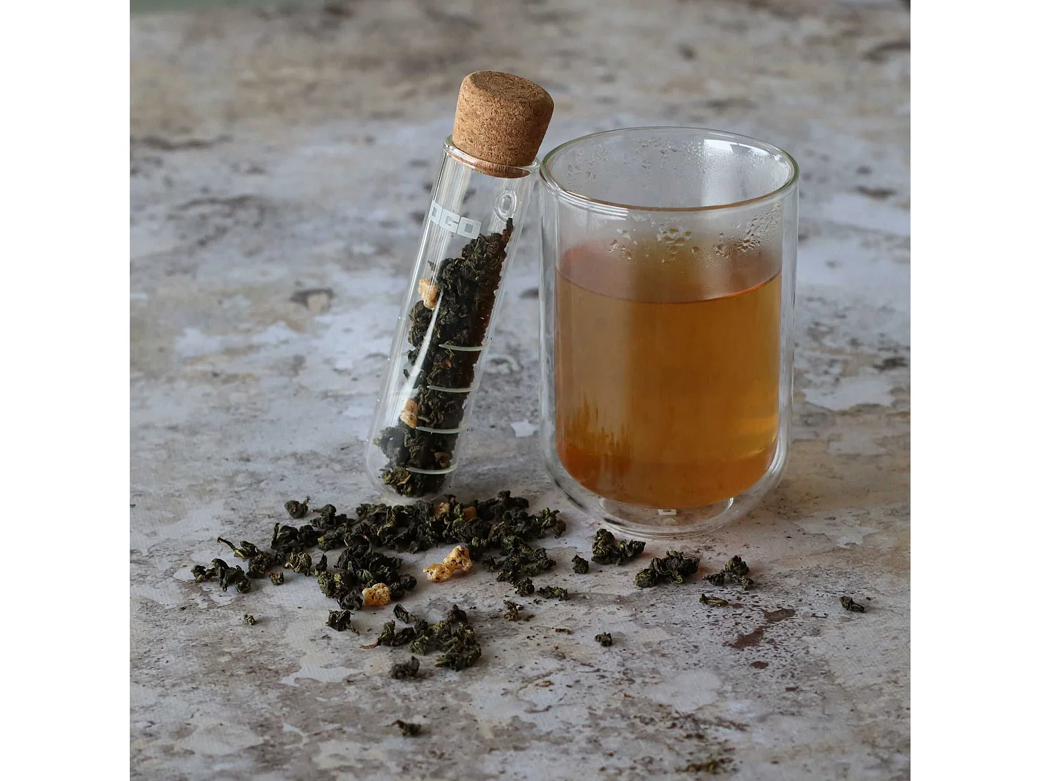 Ogo Living - Infuseur A The Tube En Verre Ycare