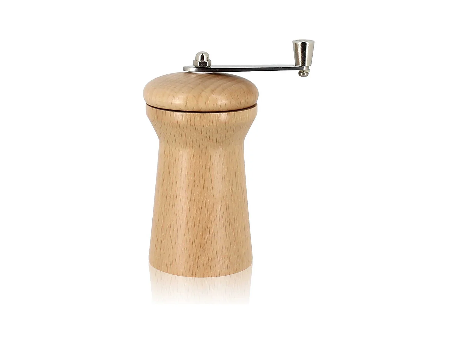 Ogo Living - Moulin A Noix De Muscade A Manivelle En Bois De Hetre
