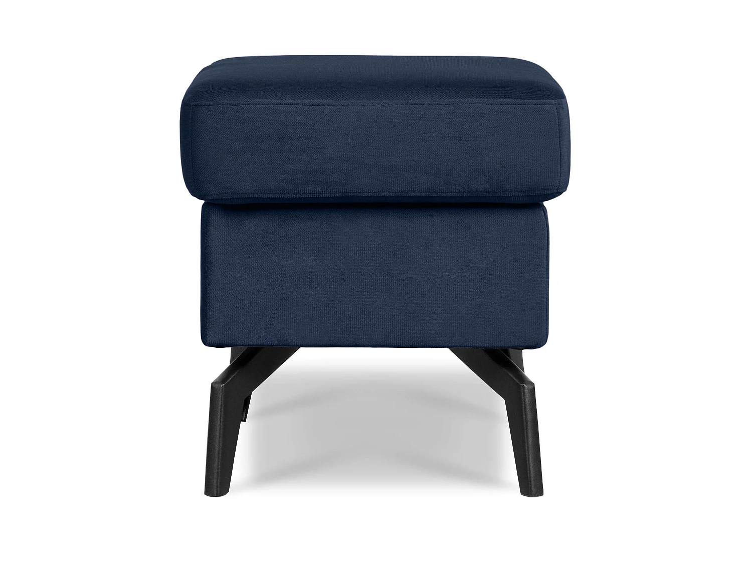 Pouf auf Beinen - Marineblau - CORDI