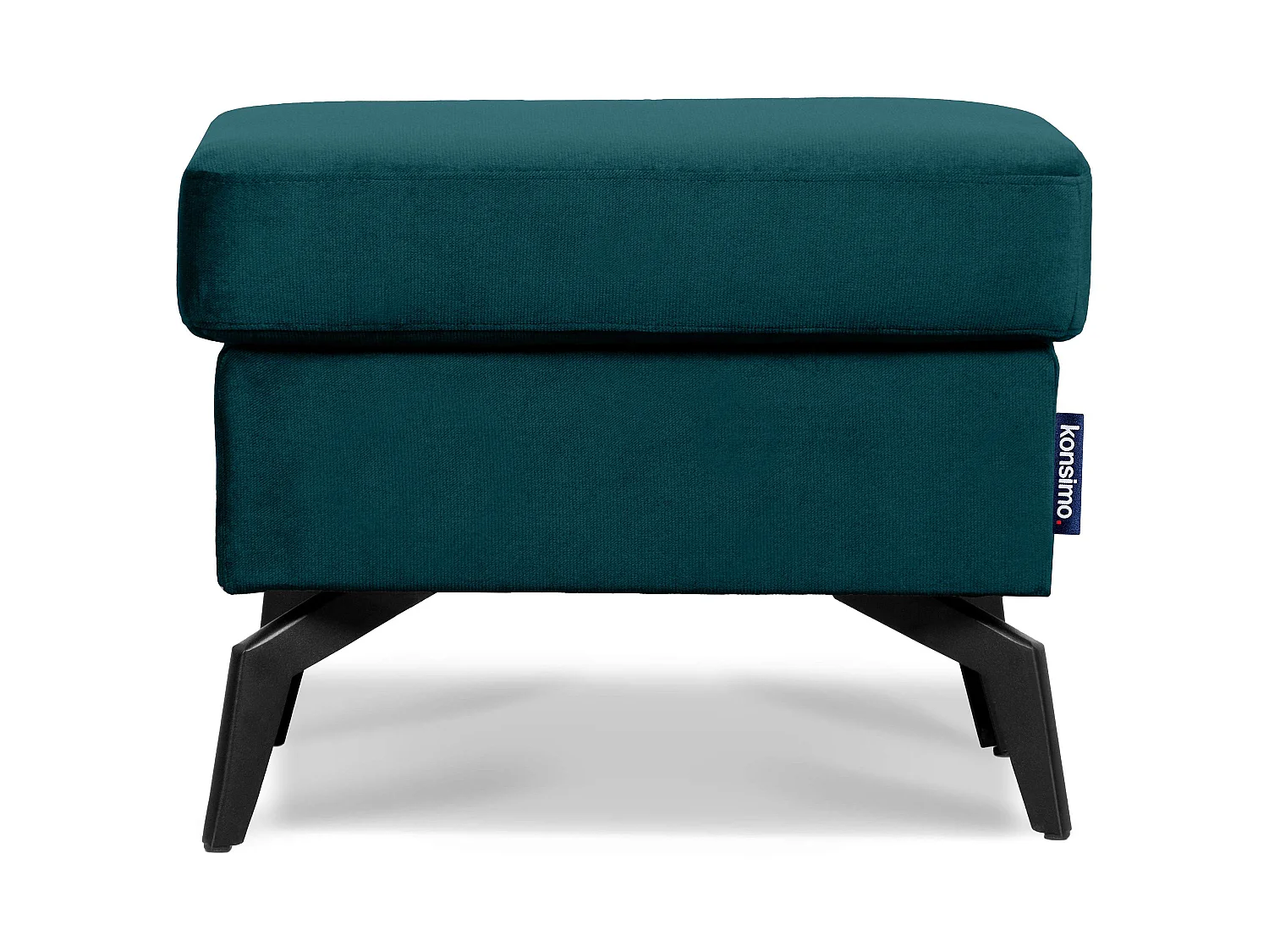 Praktischer Hocker auf Beinen in Meeresfarbe - Marine - CORDI