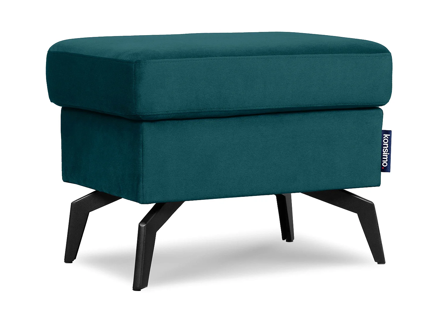 Praktischer Hocker auf Beinen in Meeresfarbe - Marine - CORDI