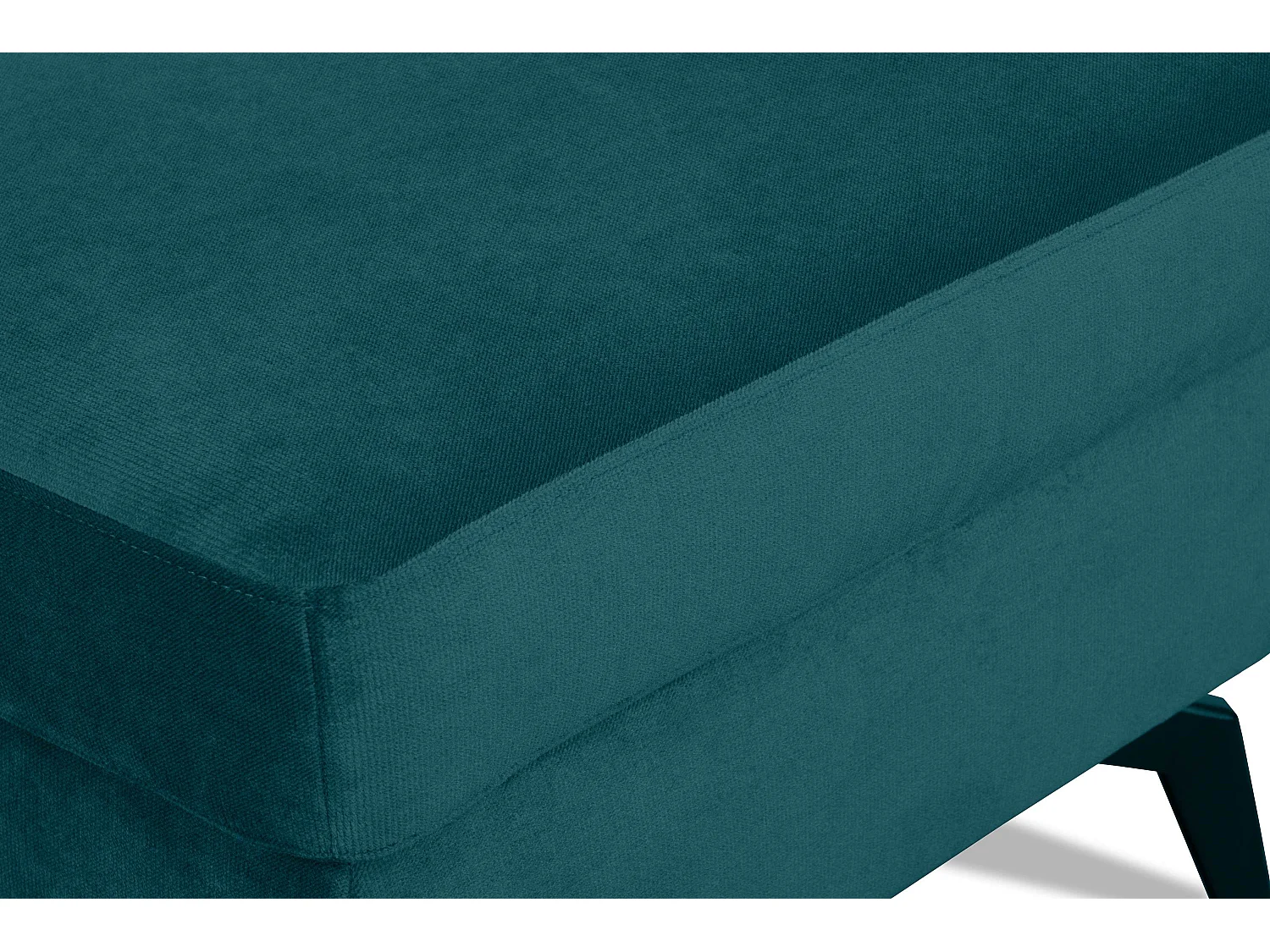 Praktischer Hocker auf Beinen in Meeresfarbe - Marine - CORDI