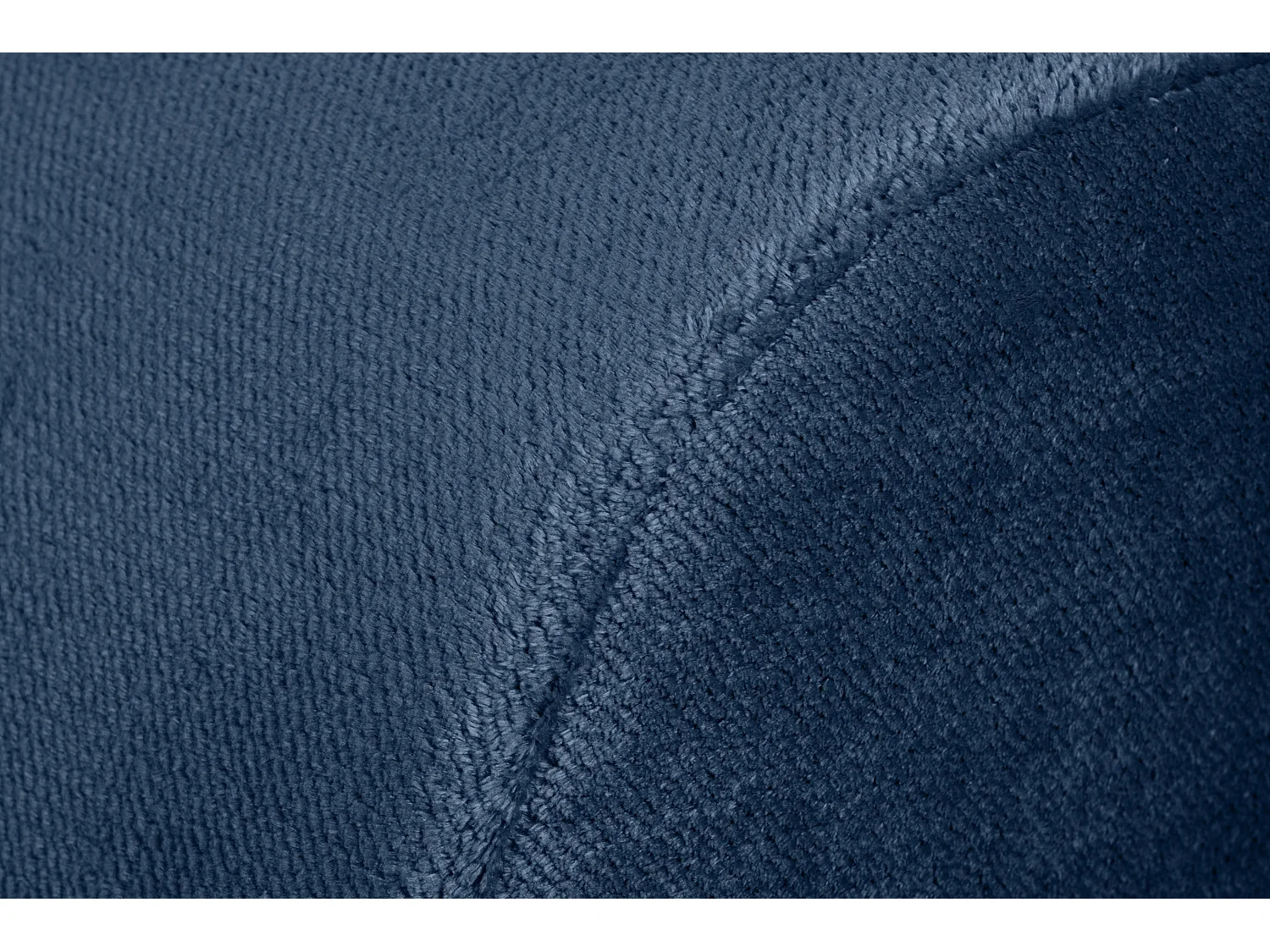 Eleganter Pouf - Marineblau - CARO