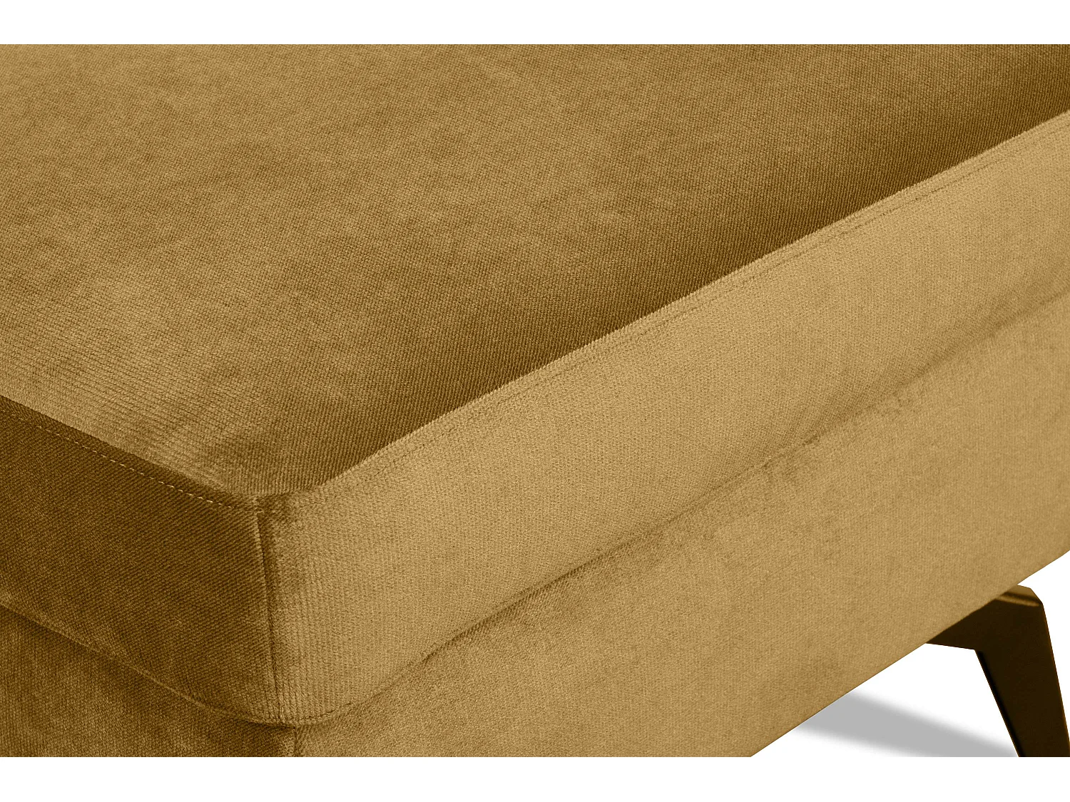 Hocker mit Beinen  - Honig - CORDI