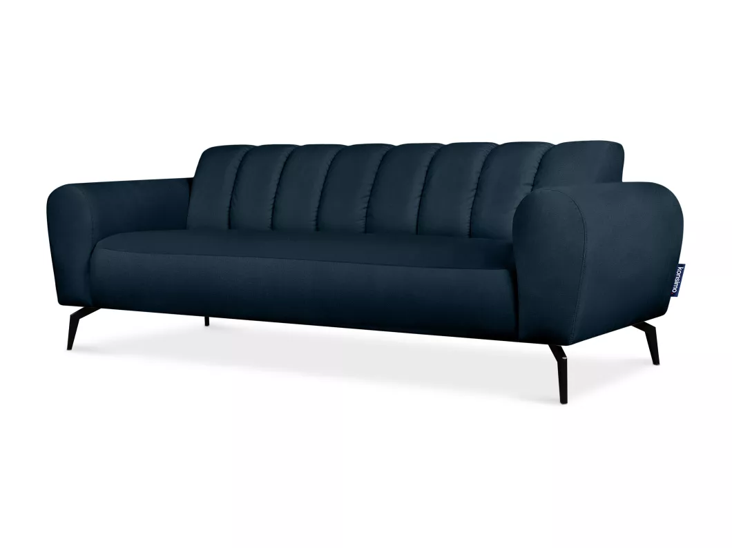 Kauf Unique Moderne dreisitzige Sofa - Marineblau - RUBERO