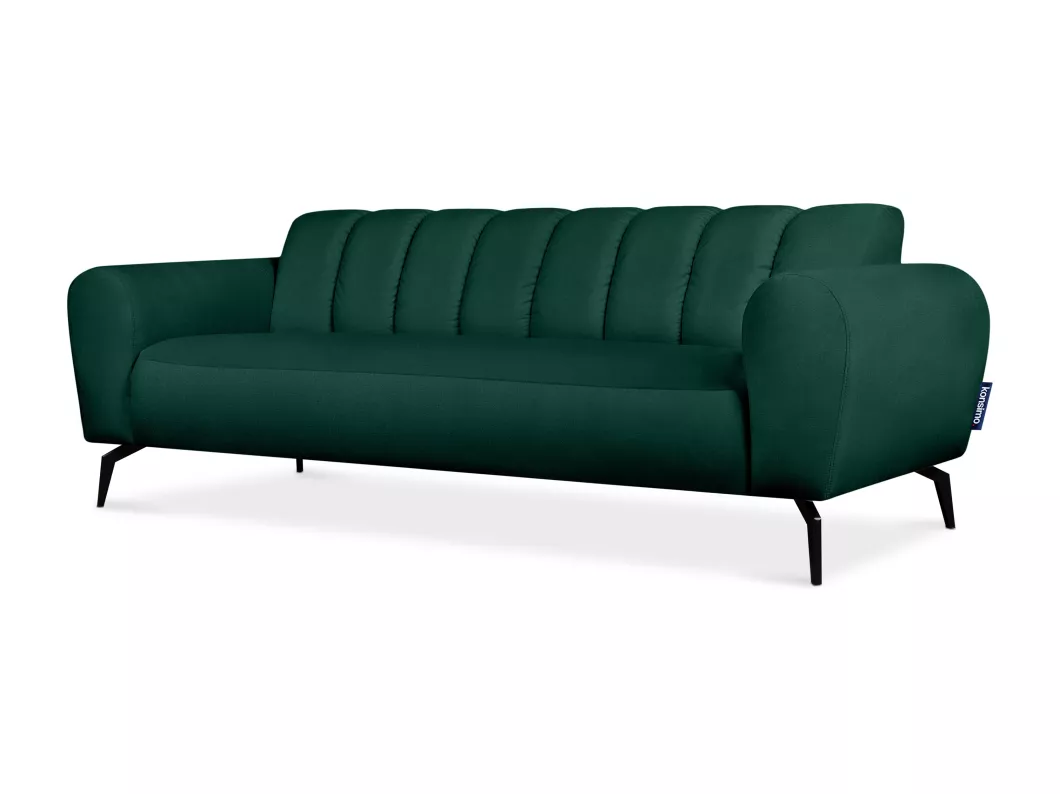 Kauf Unique Bequemes 3-Sitzer-Sofa - dunkelgrün - RUBERO