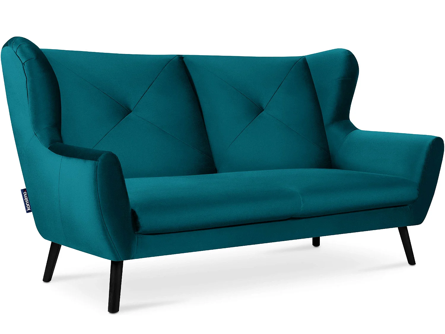 Dreisitziges Sofa auf Beinen - Marine - MIRO