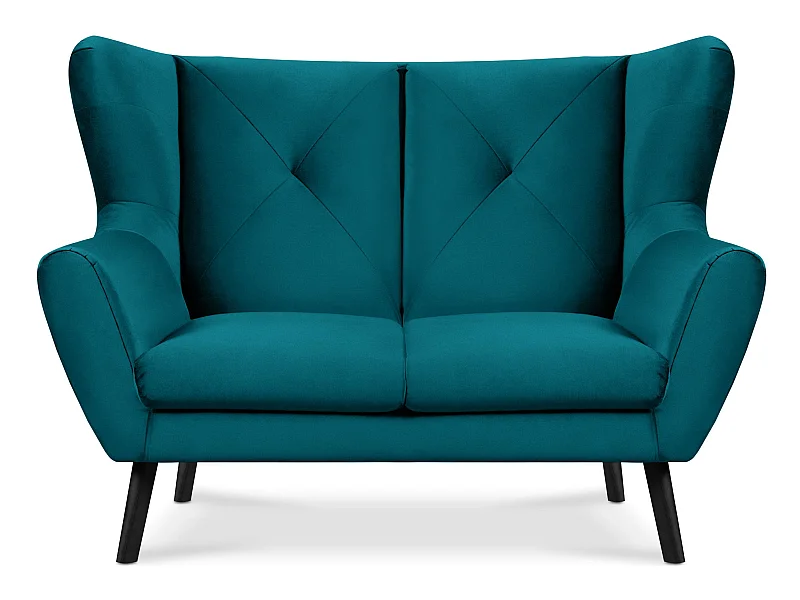 Kleine 2-Sitzer-SofaMeeresfarbe - Marine - MIRO