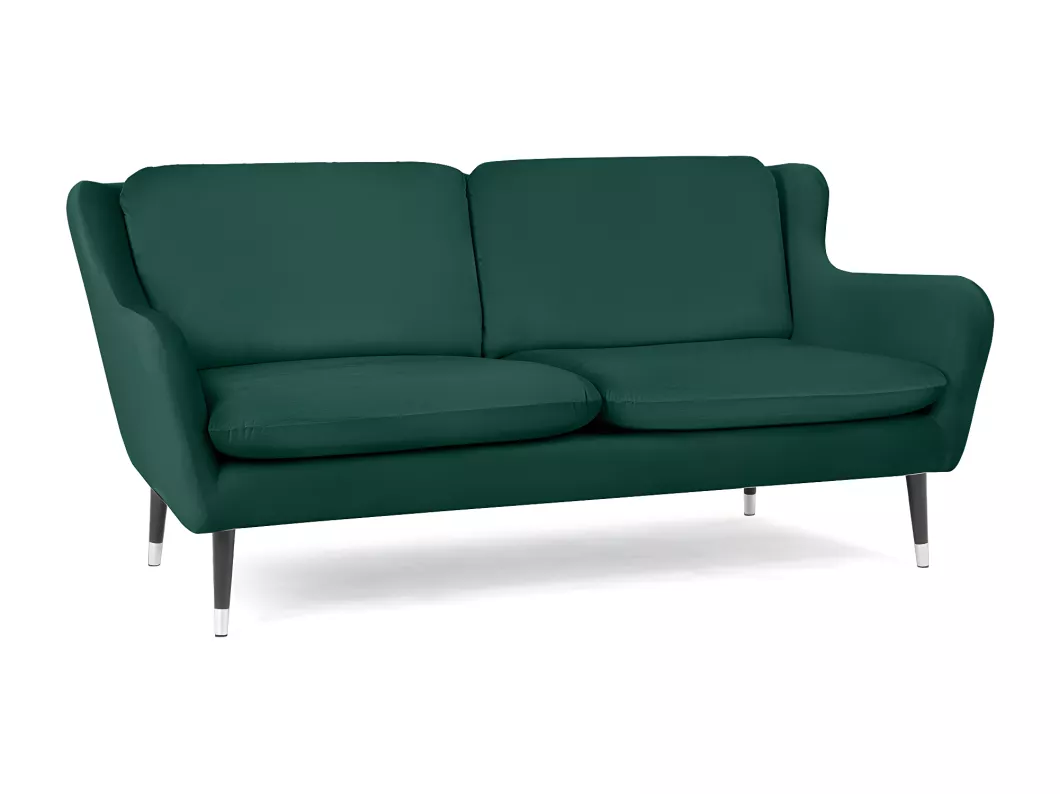 Kauf Unique Glamour-Sofa aus Samt - dunkelgrün - AFOS