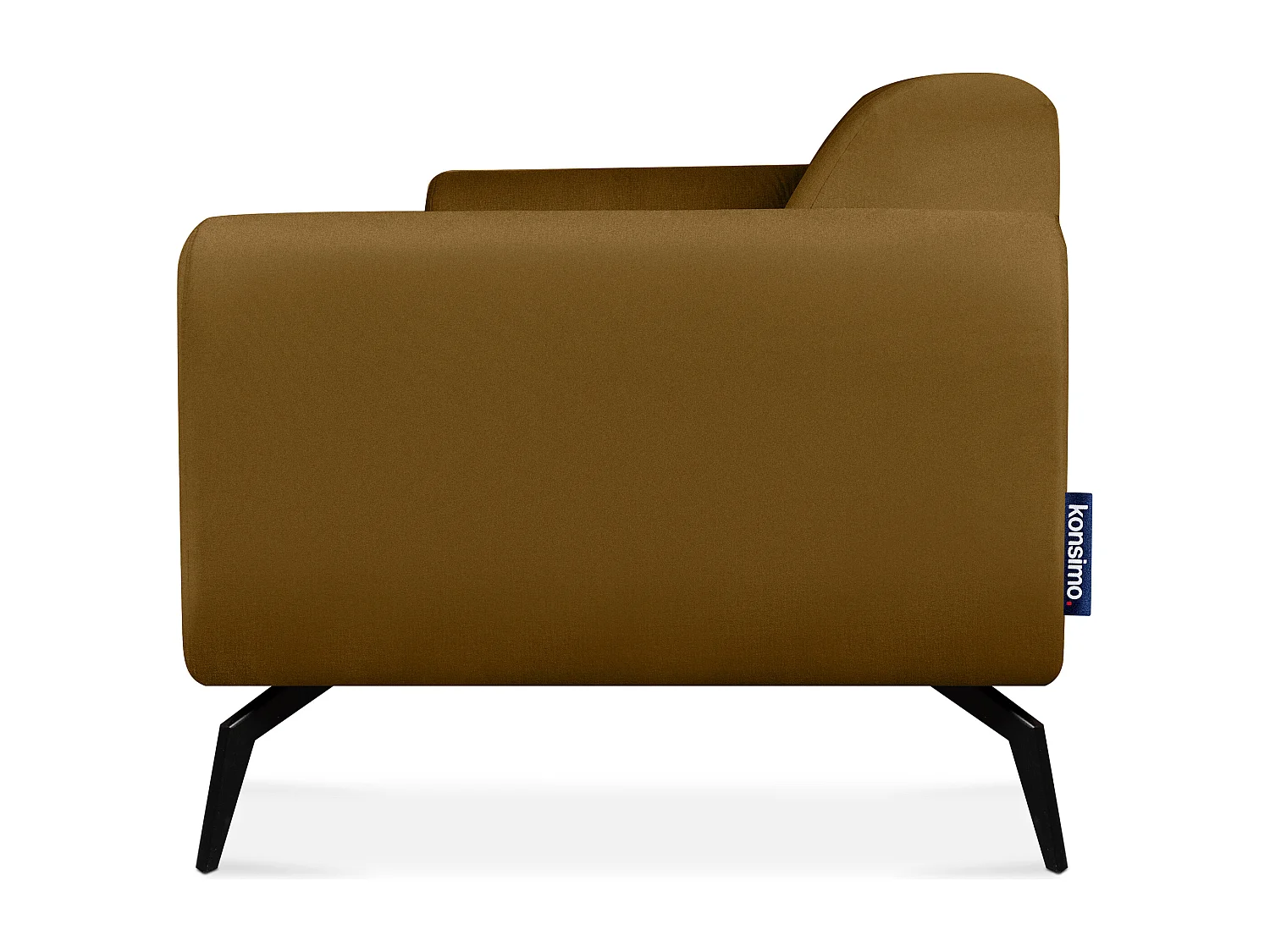Moderne 3-Sitzer-Sofa - Senf - RUBERO