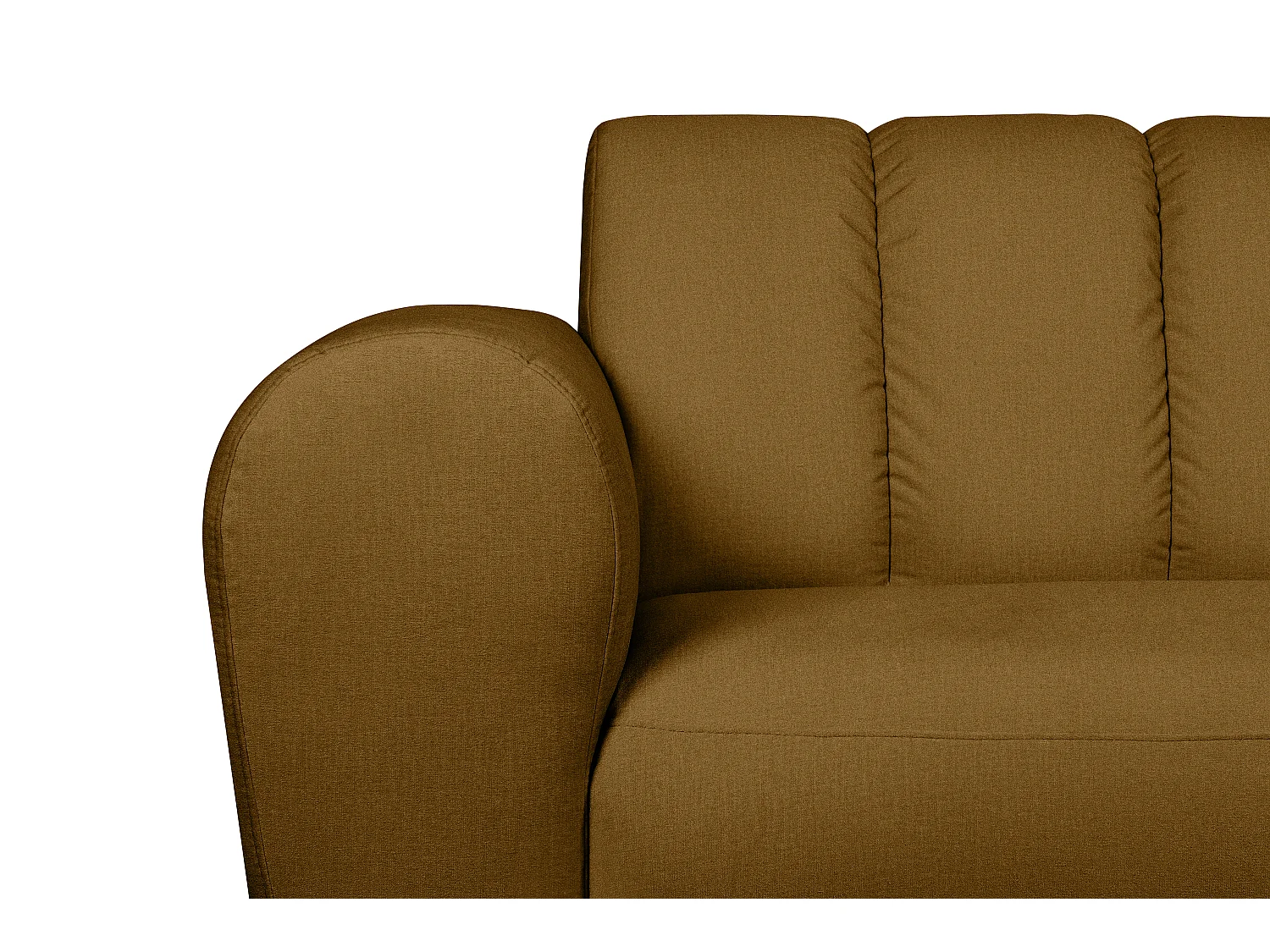 Moderne 3-Sitzer-Sofa - Senf - RUBERO