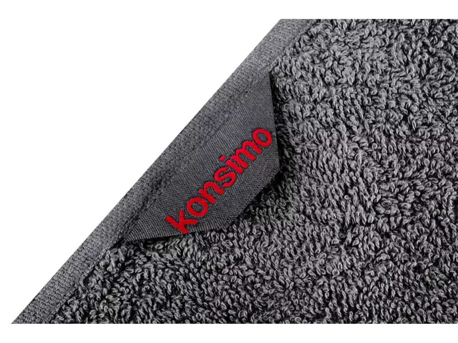 Handtuchset und Duschtuchset 4-tlg - Grau - MANTEL