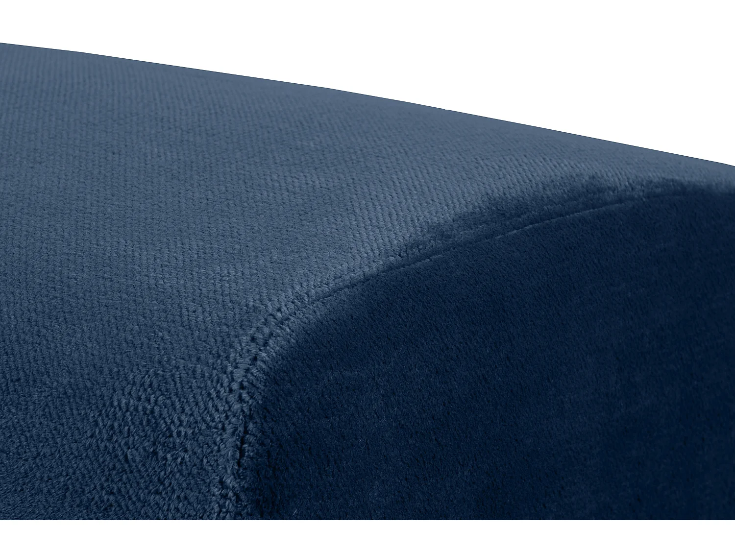 Sessel mit Armlehnen für das Wohnzimmer - Marineblau - CARO